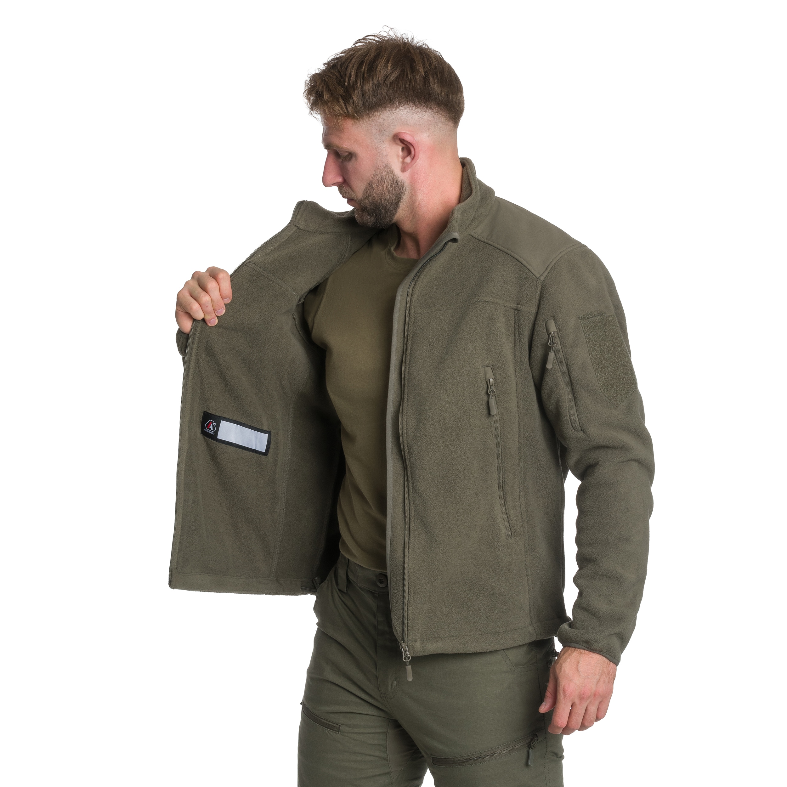 Polar A10 Equipment Fleece Fighter - Olive Green
