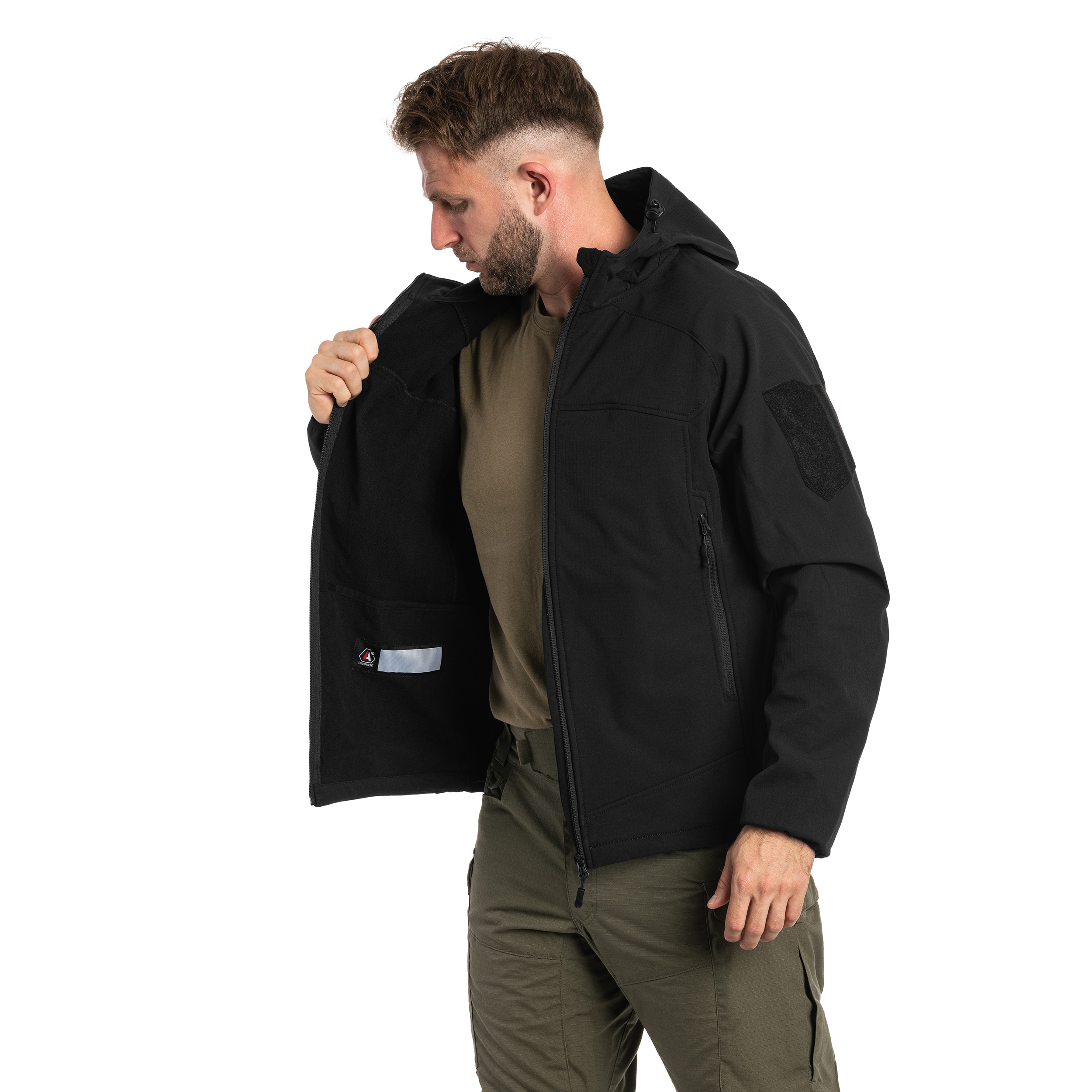 Kurtka A10 Equipment Softshell Instructor - Black