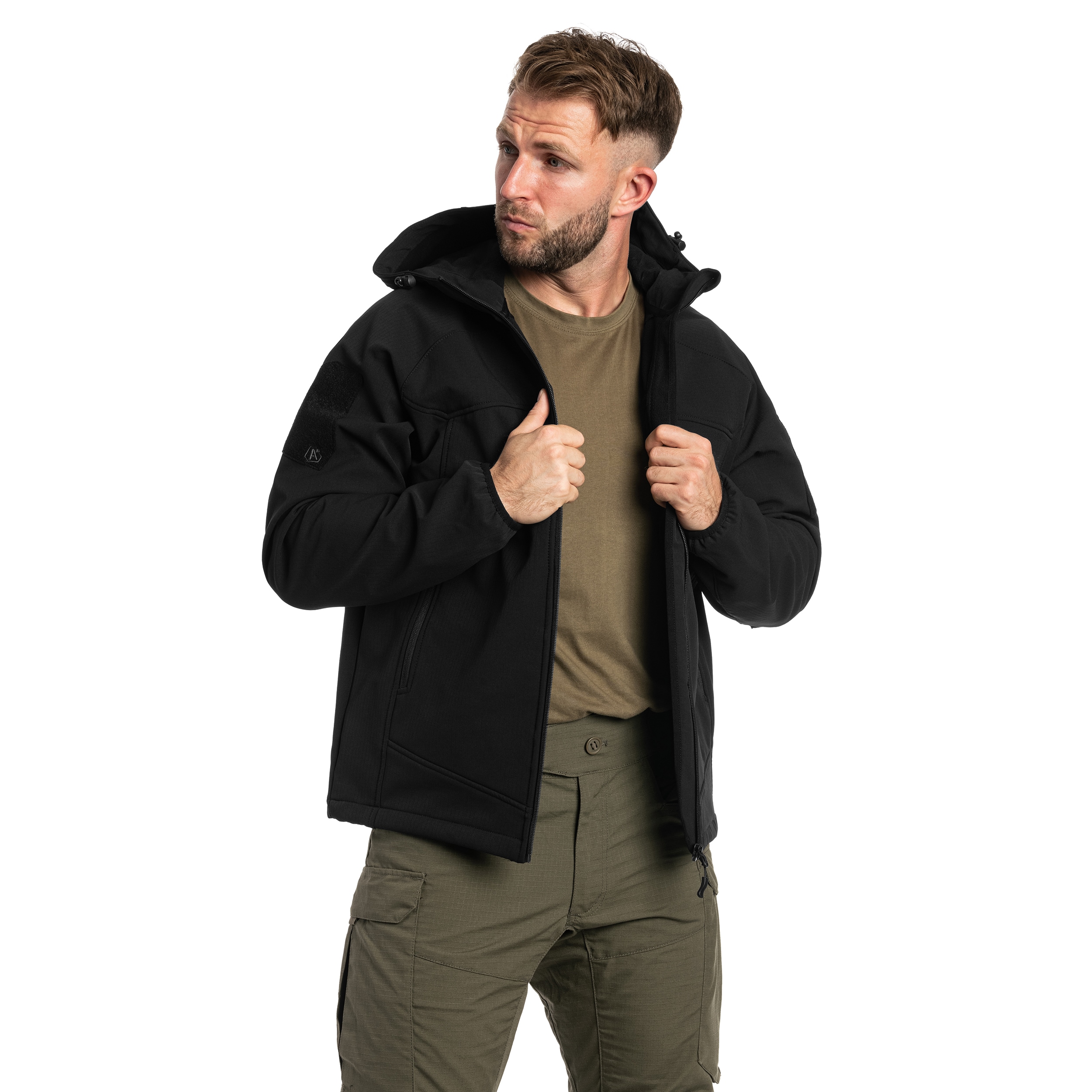 Kurtka A10 Equipment Softshell Instructor - Black