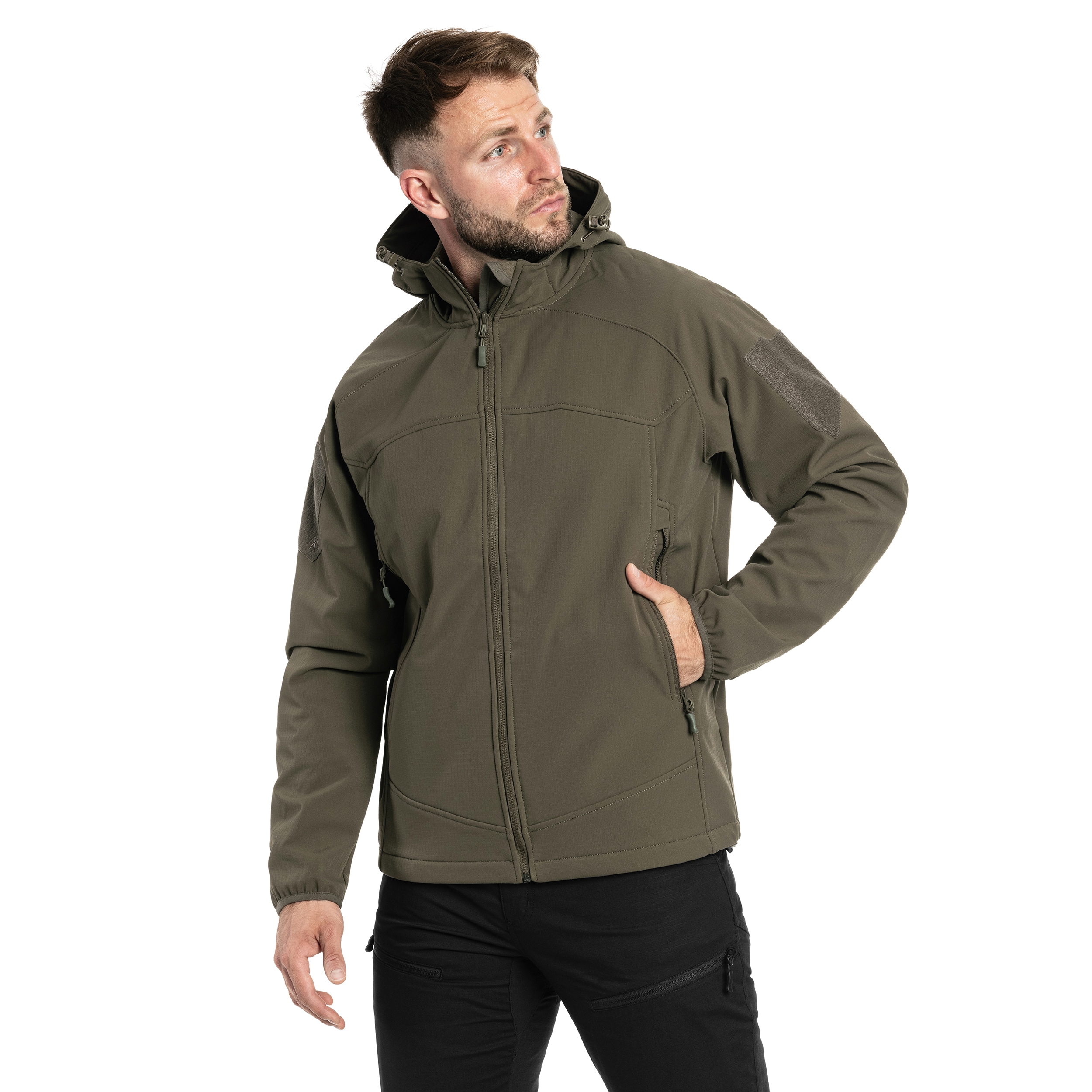 Kurtka A10 Equipment Softshell Instructor - Olive Green