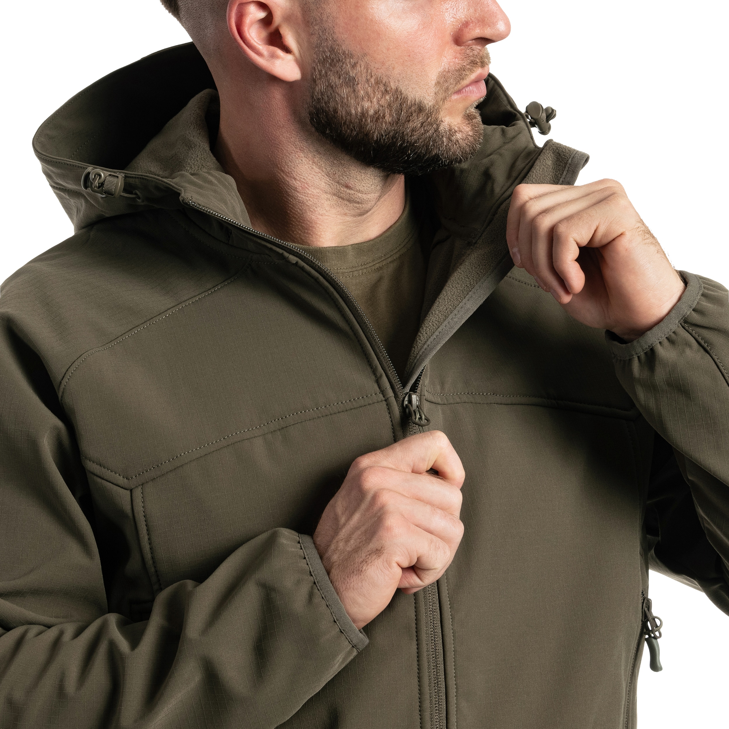 Kurtka A10 Equipment Softshell Instructor - Olive Green