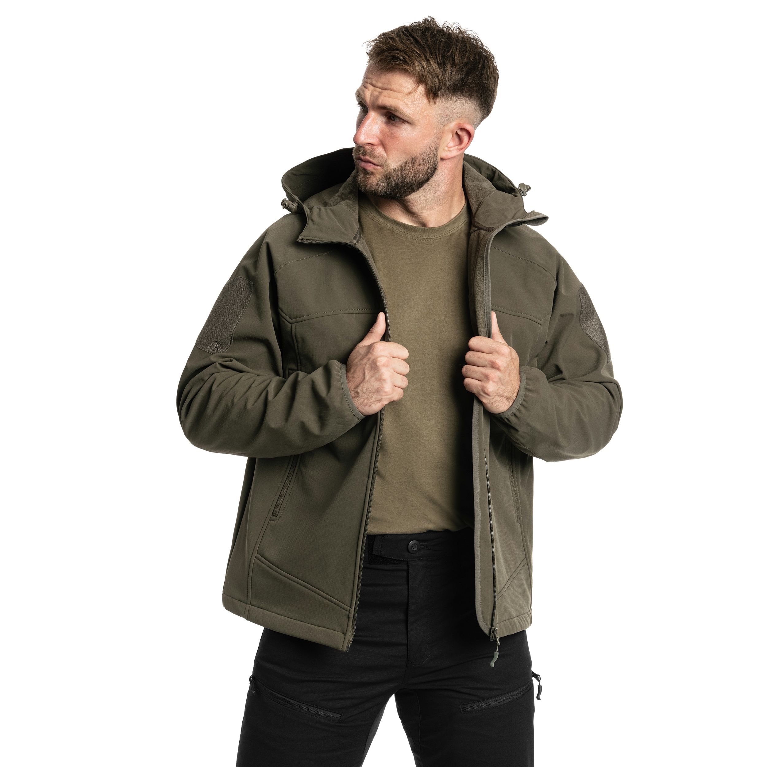Kurtka A10 Equipment Softshell Instructor - Olive Green