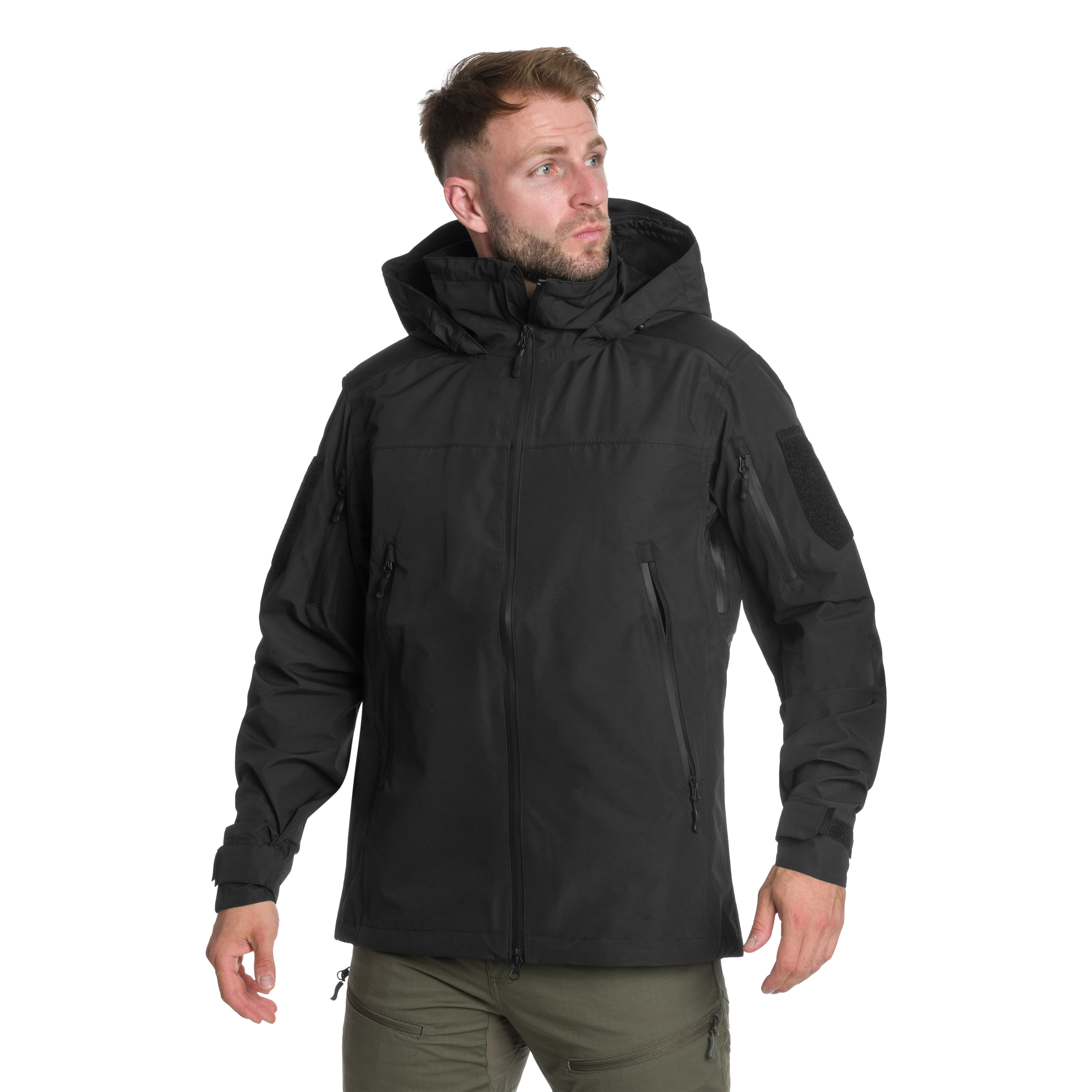 Kurtka A10 Equipment Fighter Hardshell Parka Jacket - Black