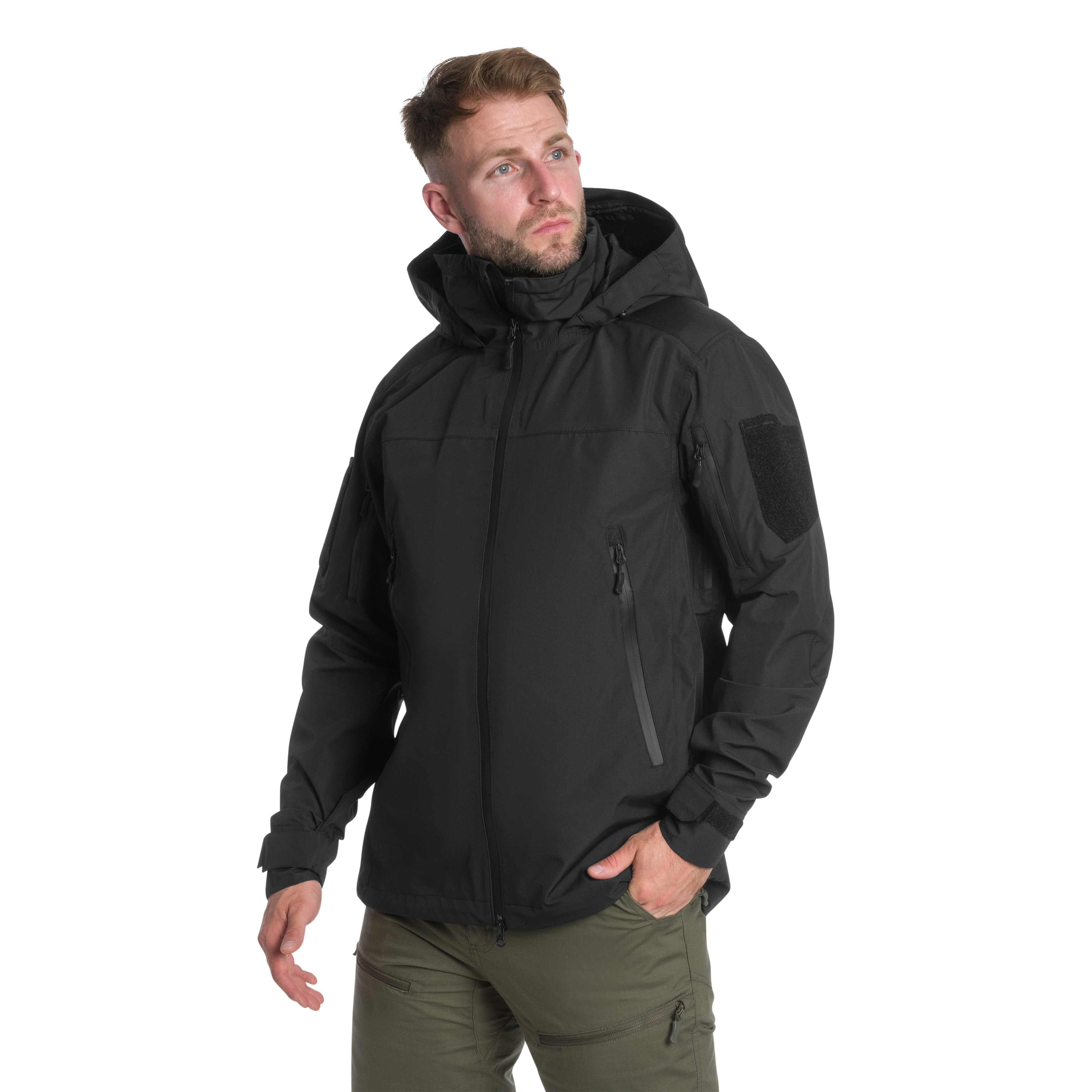 Kurtka A10 Equipment Fighter Hardshell Parka Jacket - Black