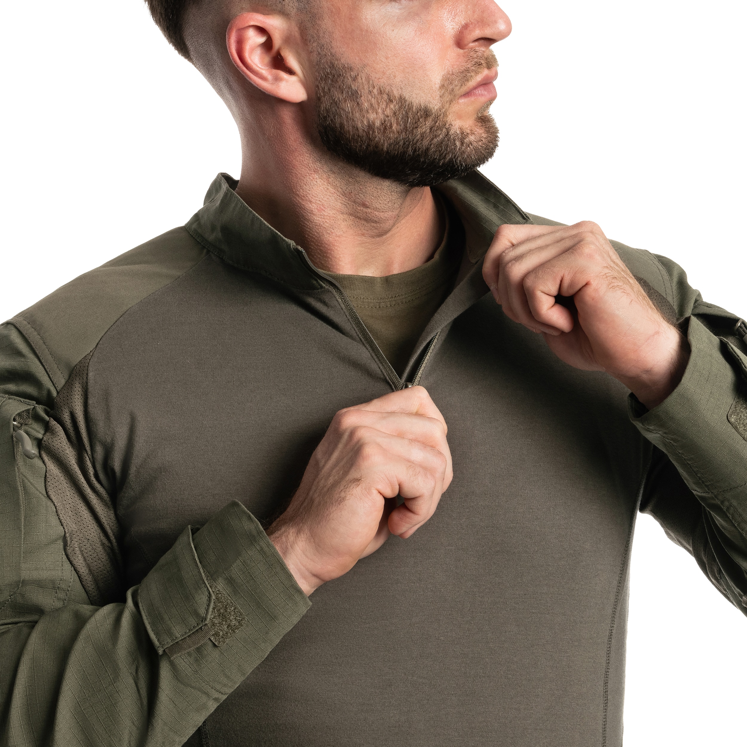 Bluza A10 Equipment Ubas V2 Fighter Combat Shirt - Olive Green