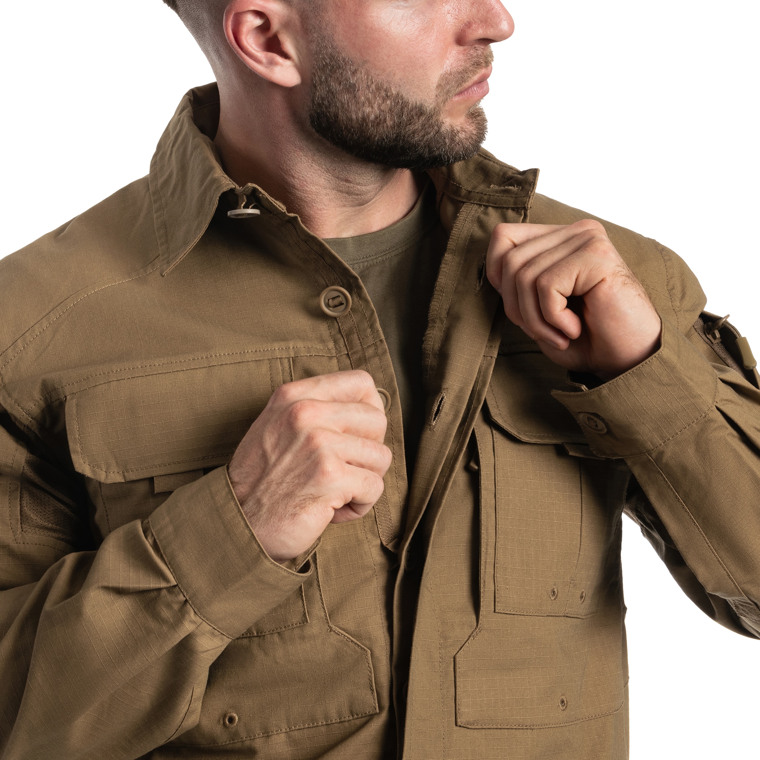 Koszula A10 Equipment Fighter Shirt - Tan