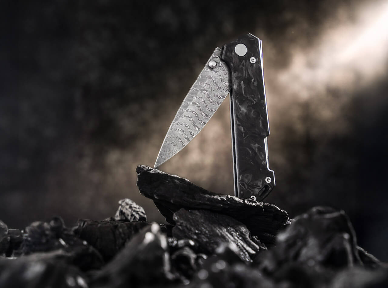 Nóż składany Boker Damast Annual Knife - Black