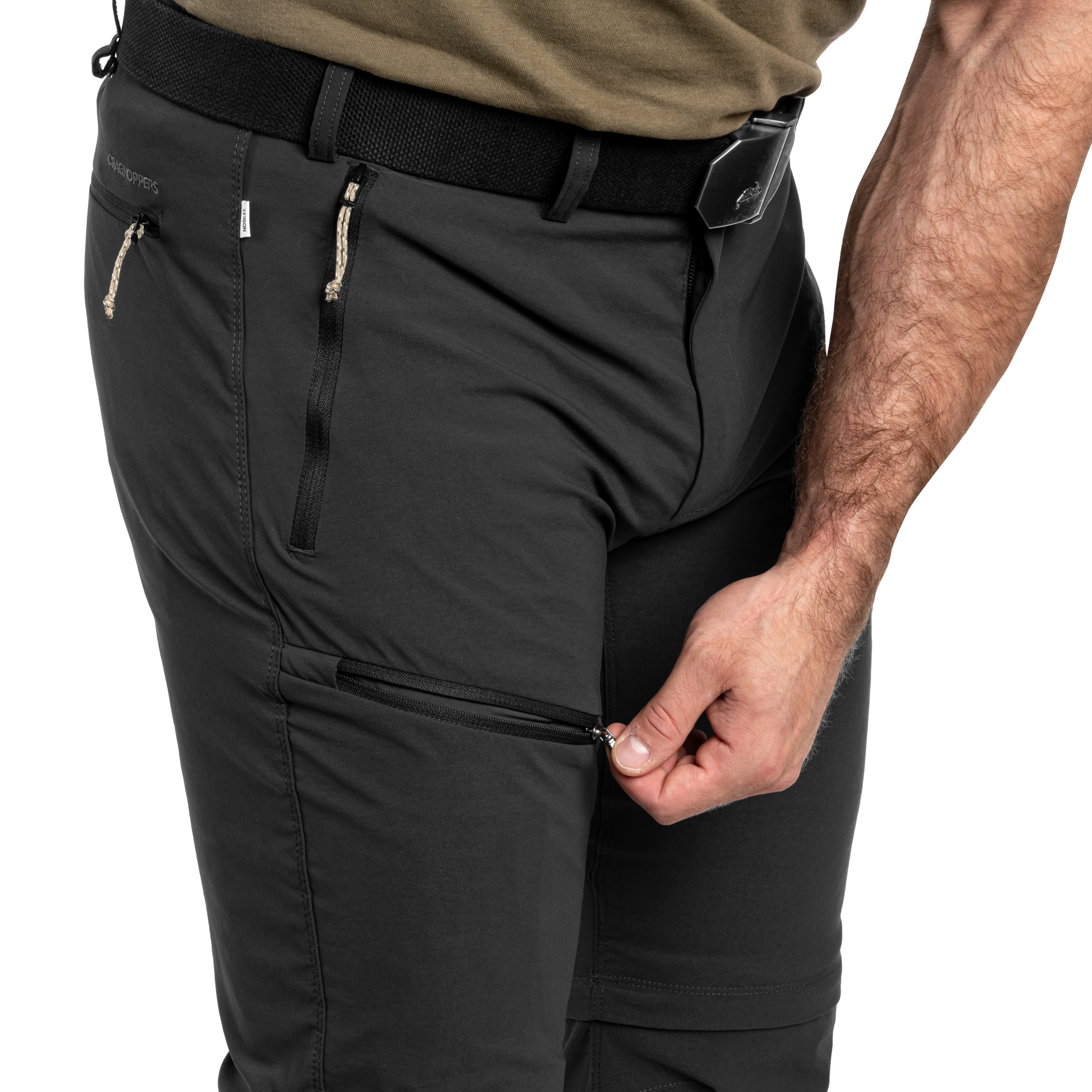 Штани Craghoppers NosiLife Pro Convertible III - Black Pepper
