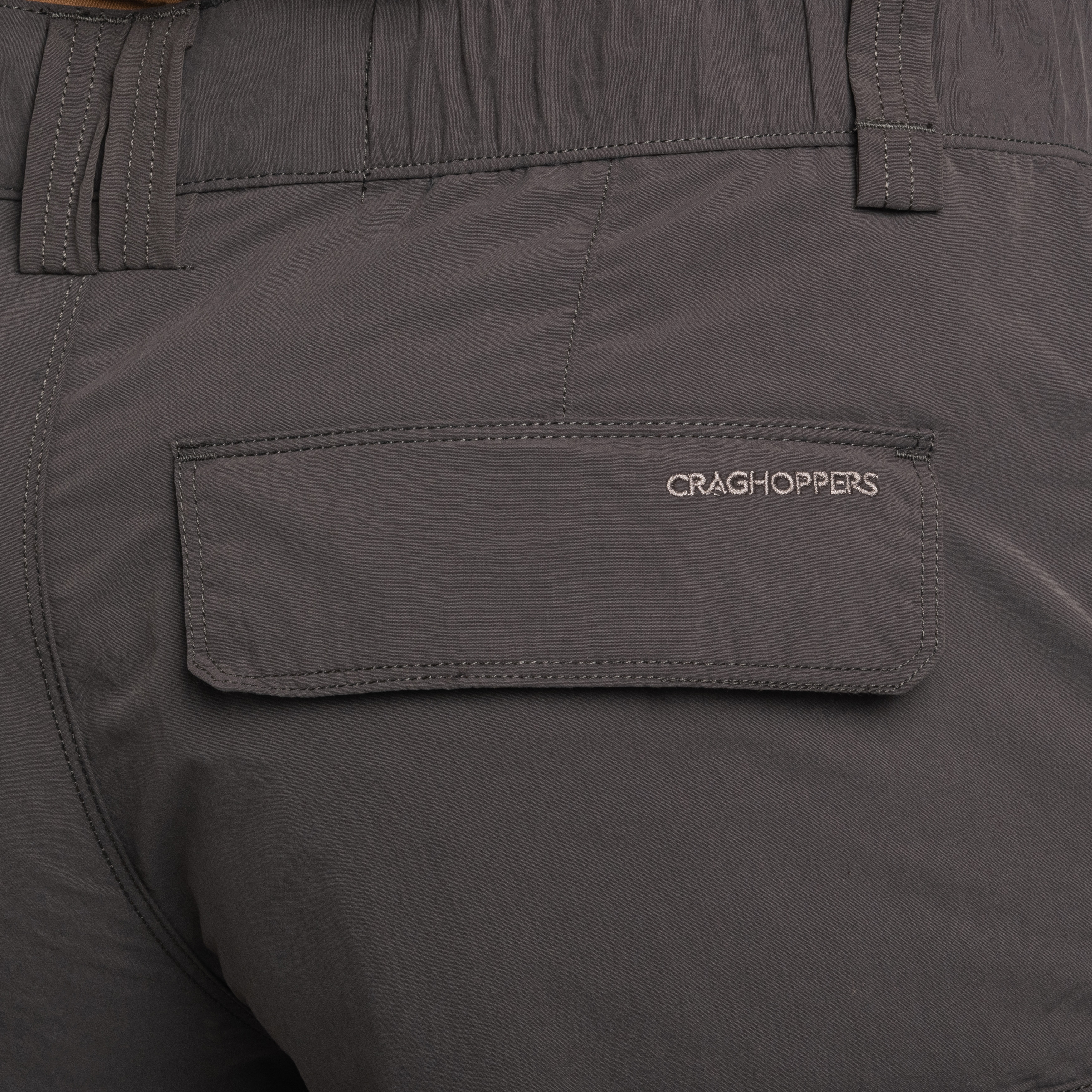 Spodnie Craghoppers NosiLife Convertible Cargo III - Black Pepper