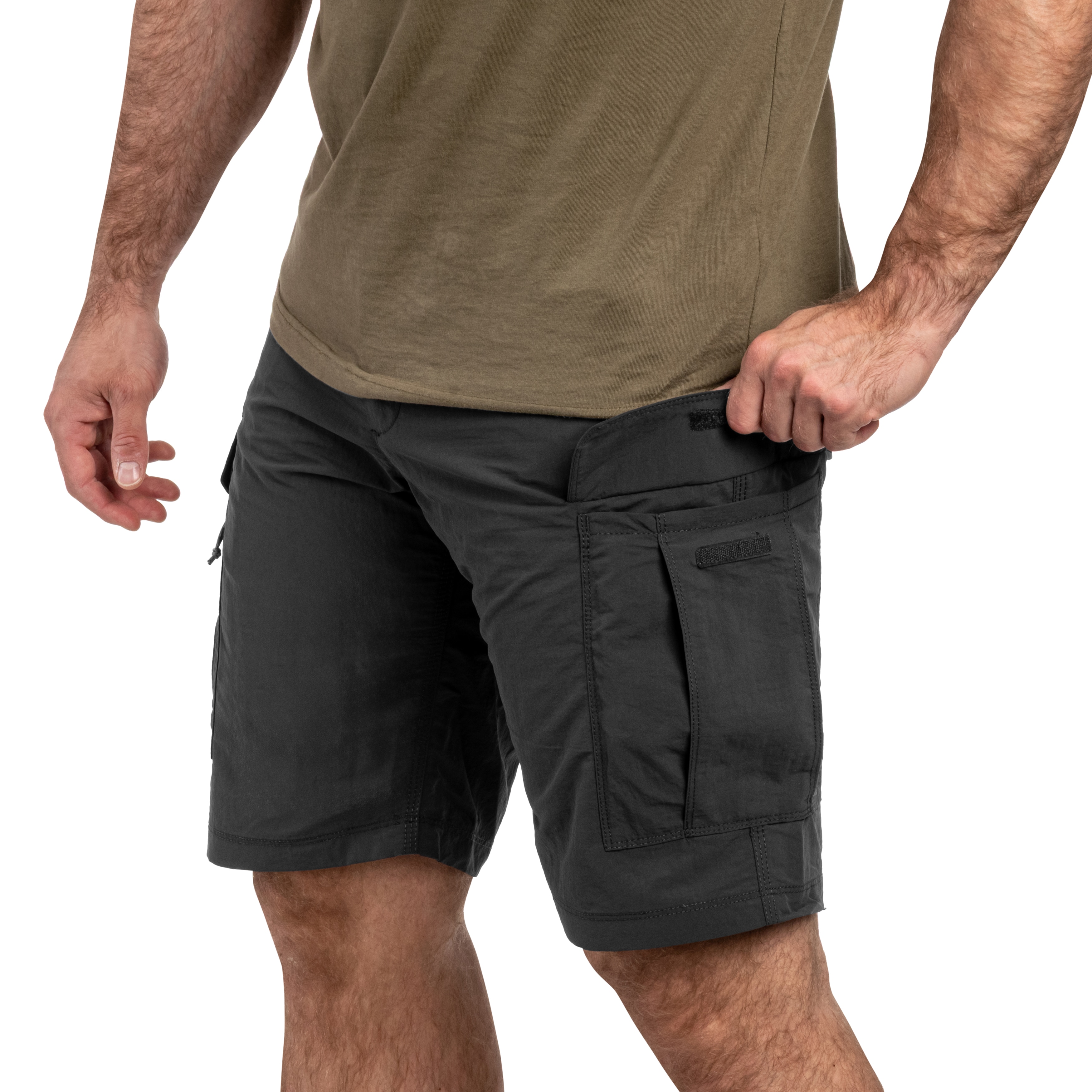 Craghoppers NosiLife Cargo Shorts III - Black Pepper
