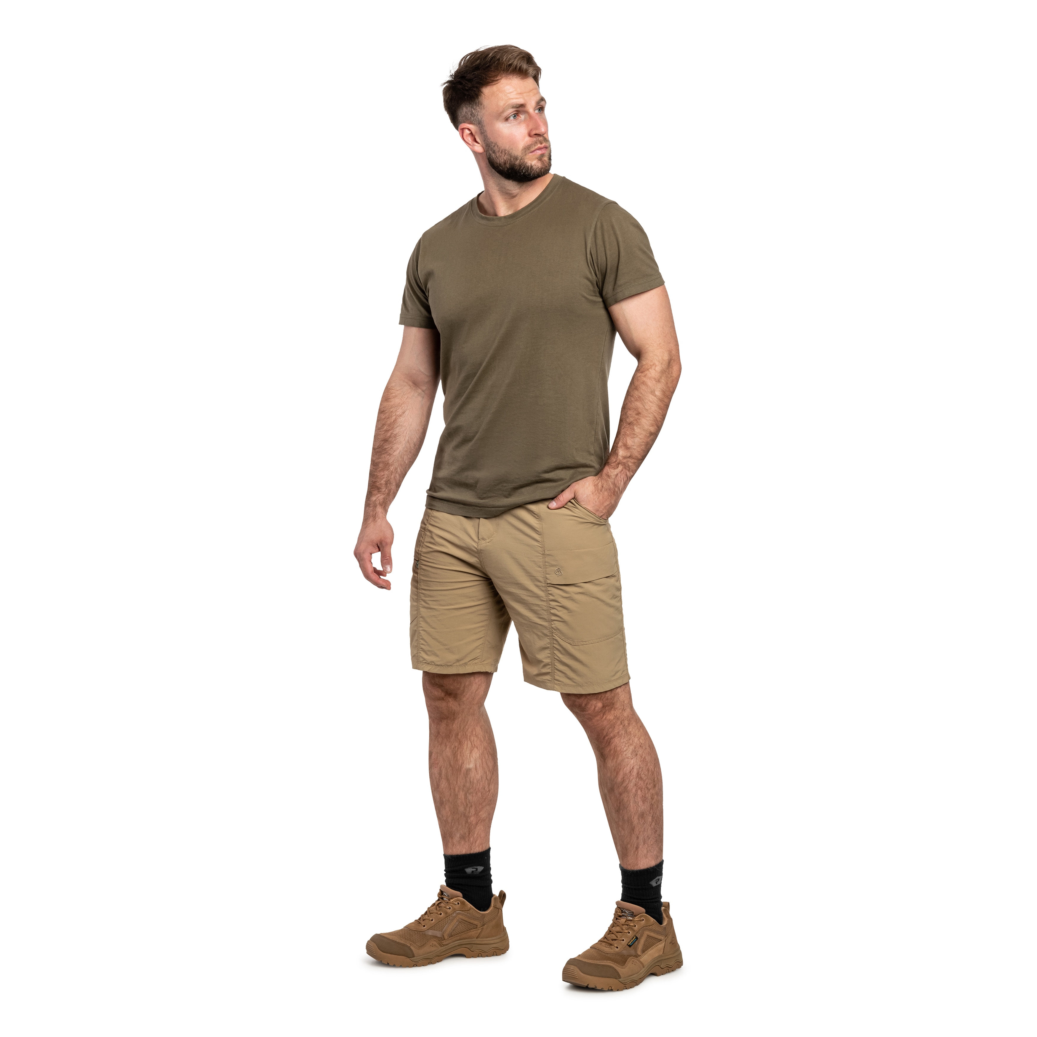 Craghoppers NosiLife Kadin Cargo Shorts - Earthenware