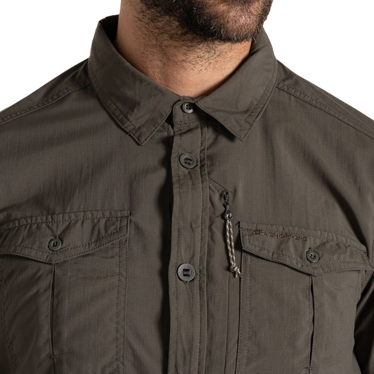 Koszula Craghoppers NosiLife Adventure III - Woodland Green