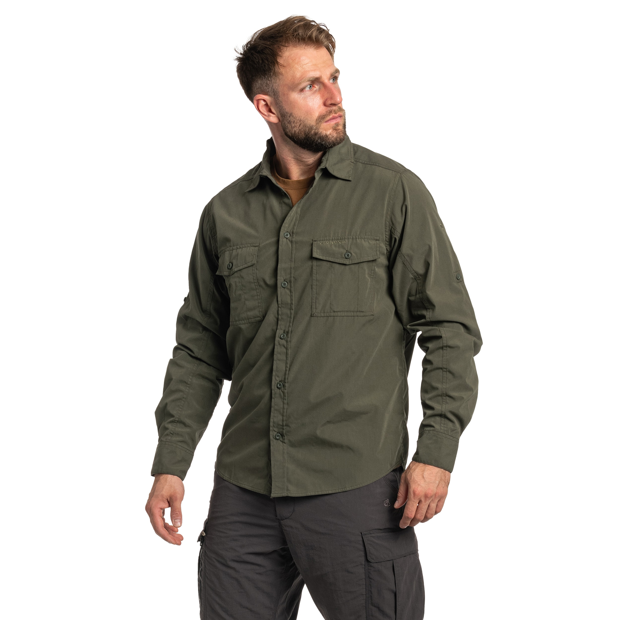 Koszula Craghoppers Kiwi II Long Sleeved - Cedar