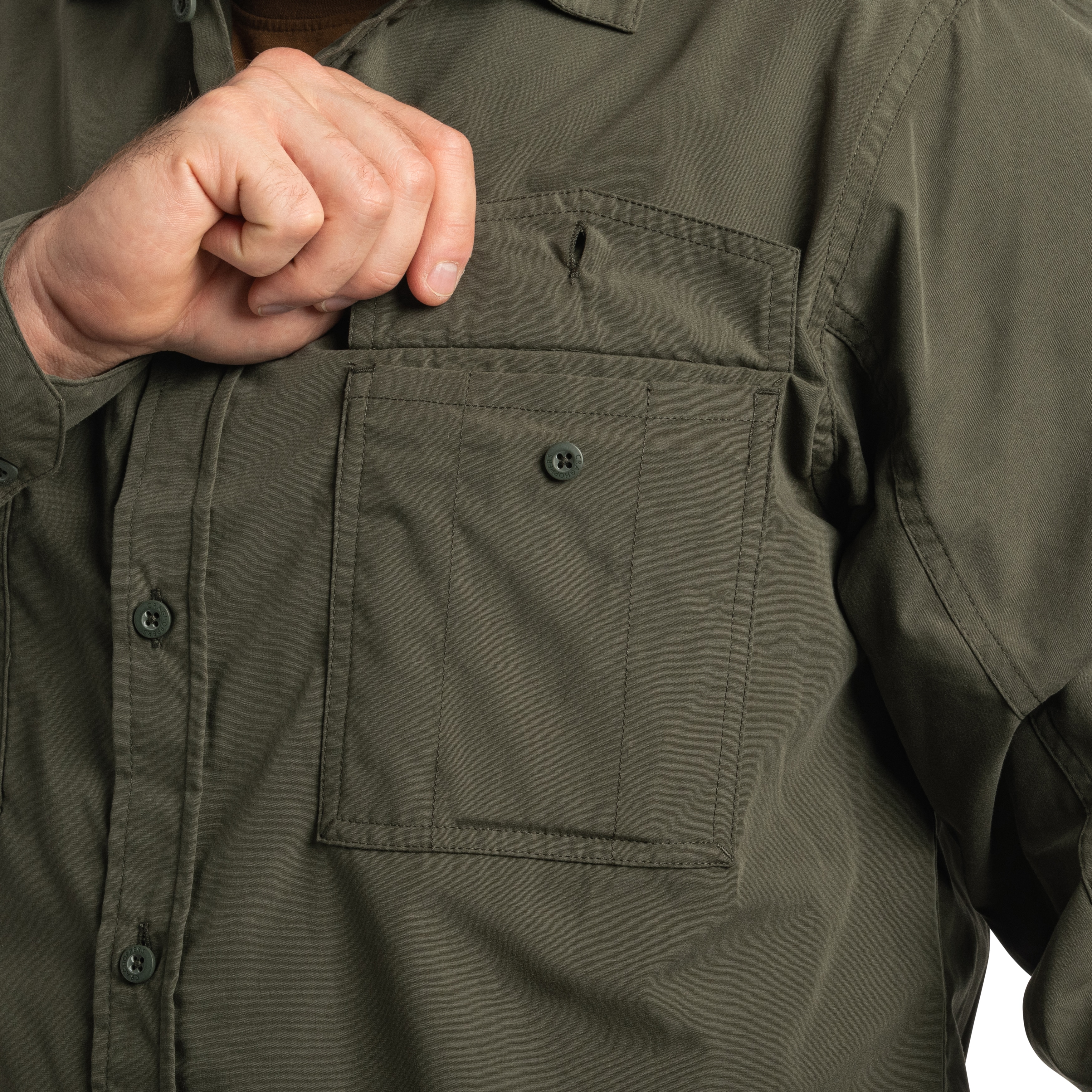 Koszula Craghoppers Kiwi II Long Sleeved - Cedar