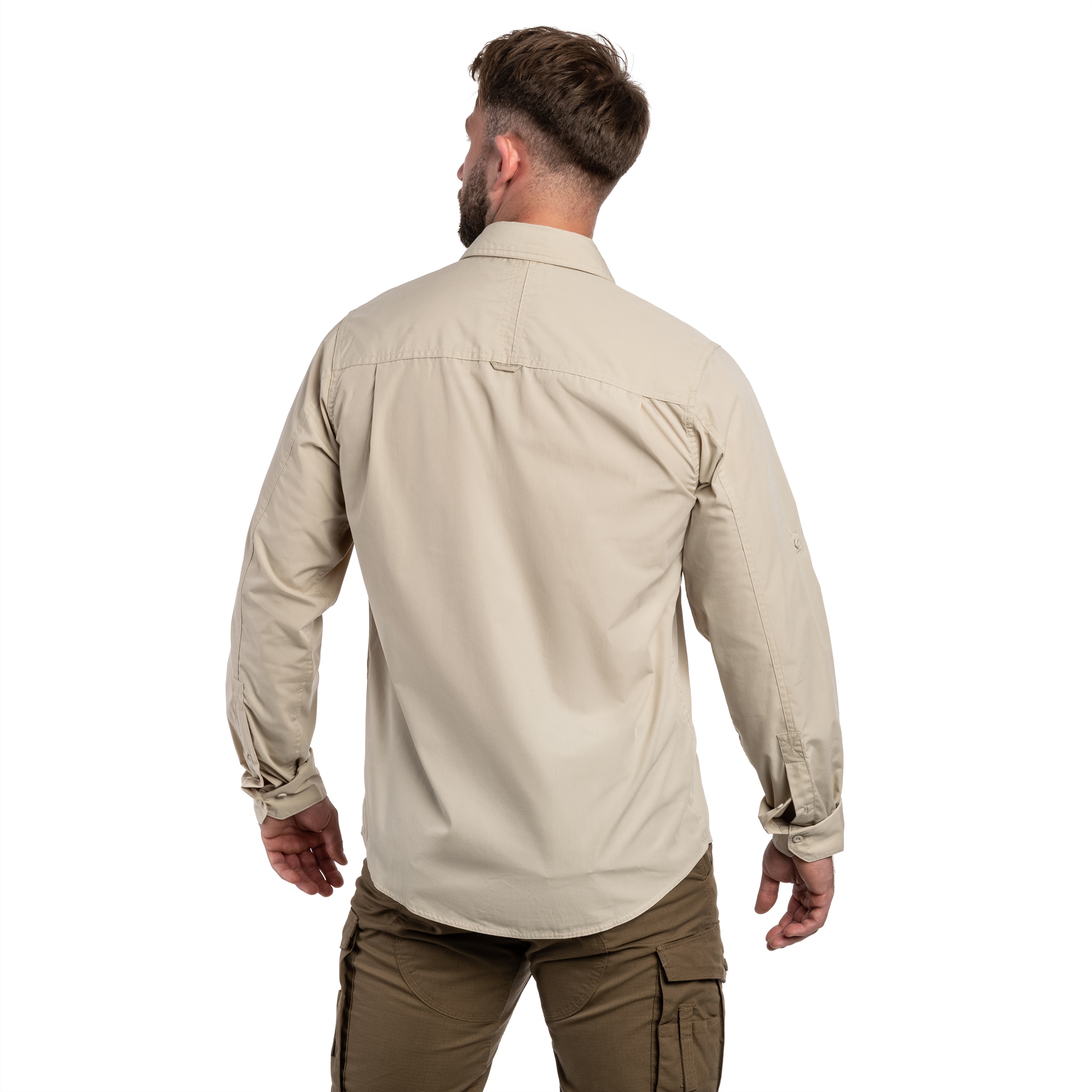 Craghoppers Kiwi II Long Sleeved Shirt - Oatmeal