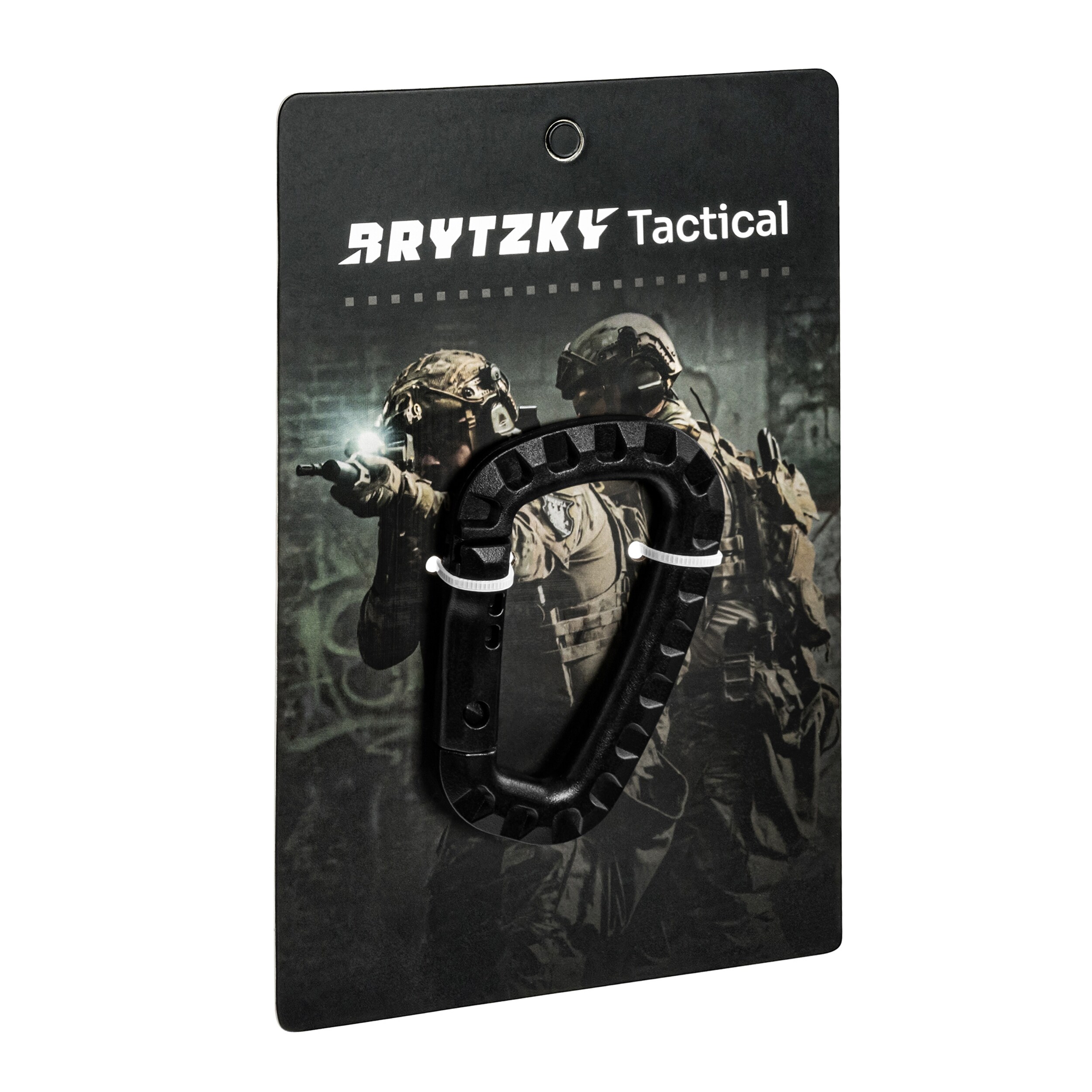 Karabińczyk Brytzky Tactical GripLock 2 Black - 6 szt.
