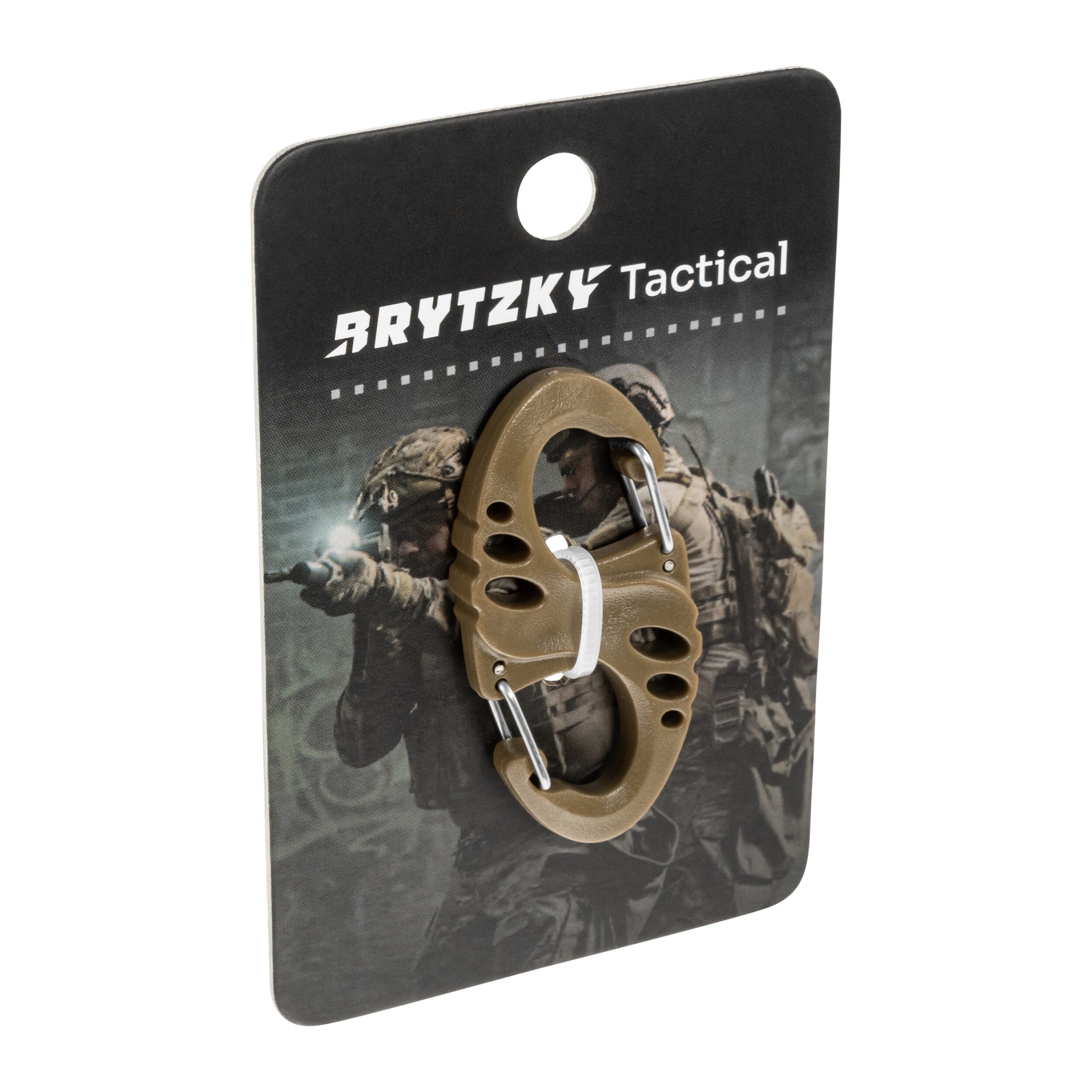 Karabińczyk Brytzky Tactical GripLock 3 Coyote - 10 szt.