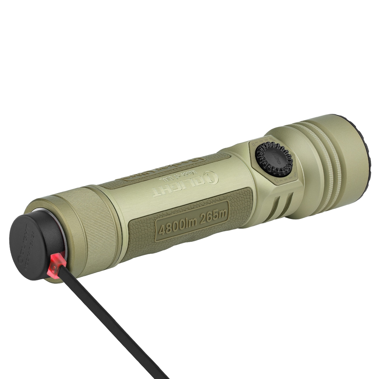 Тактичний-пошуковий ліхтарик Olight Seeker Ultra Cool White Olive Green - 4800 люменів