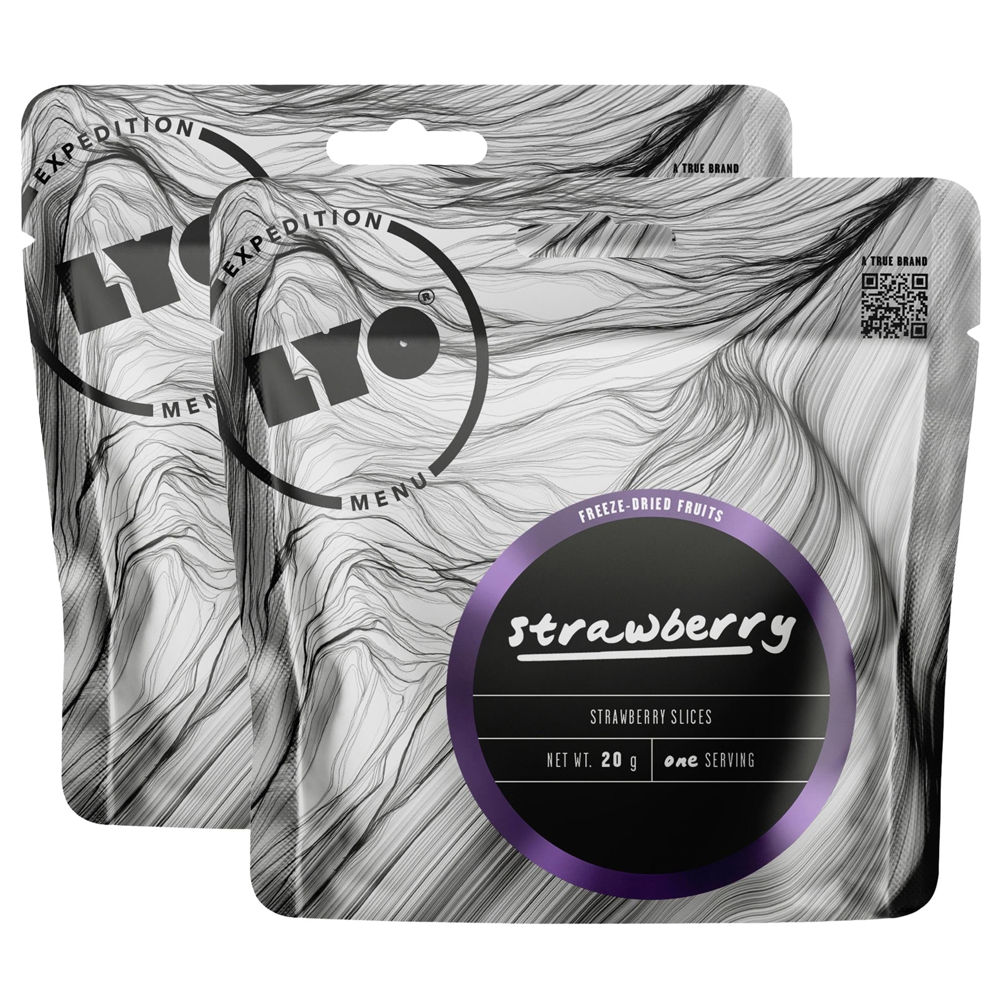 Żywność liofilizowana LYOFOOD Truskawka 20 g/71 kcal - 2 szt.