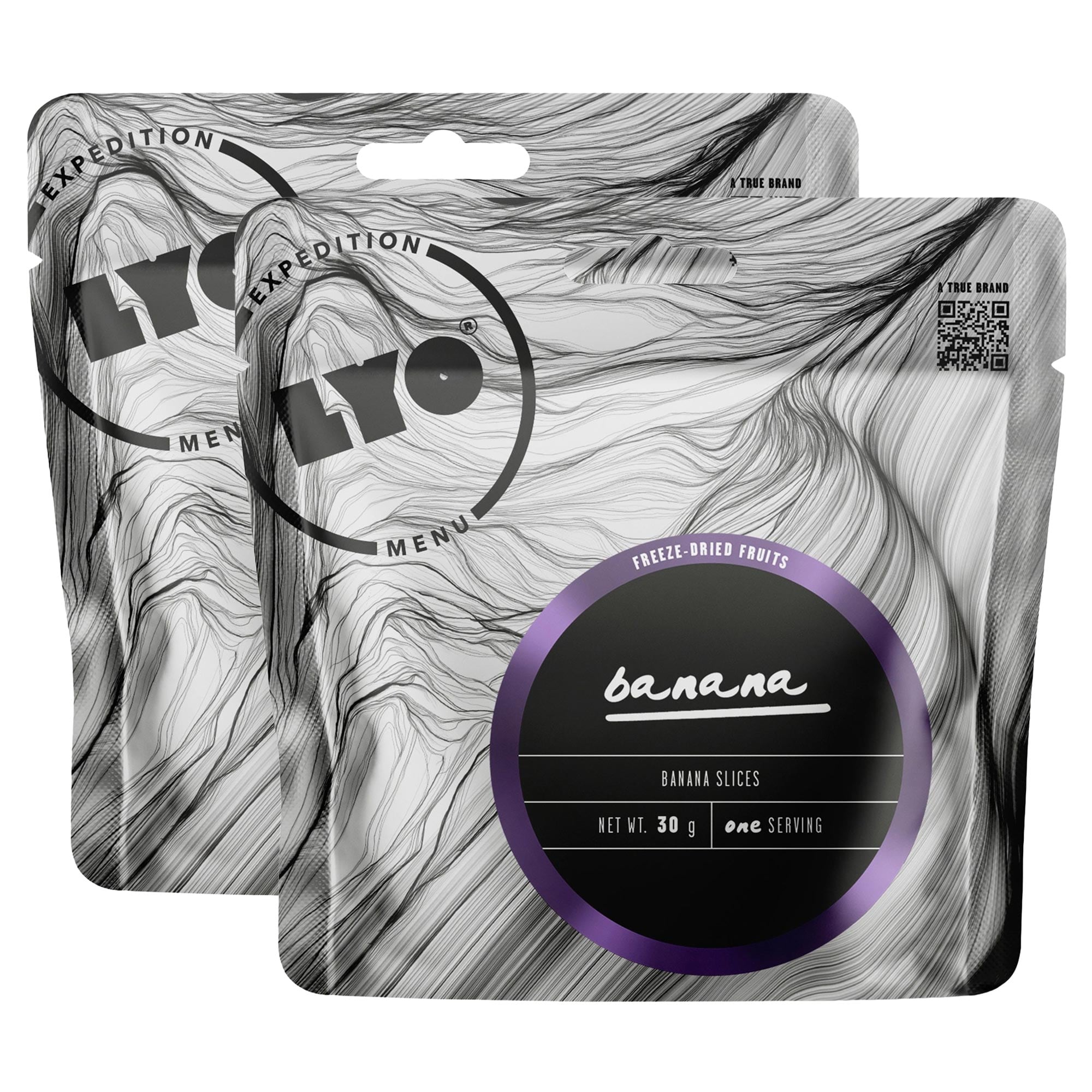 Żywność liofilizowana LYOFOOD Banan 30 g/112 kcal - 2 szt.