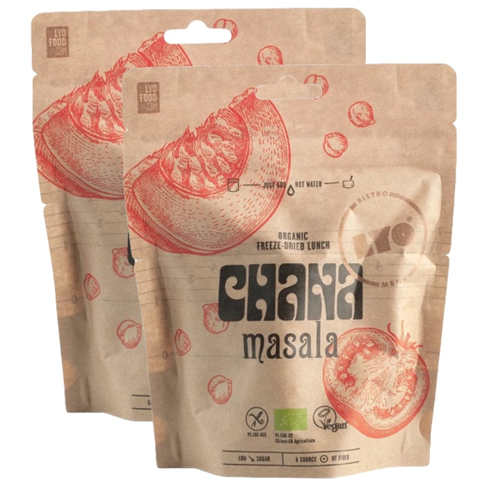 Żywność liofilizowana LYOFOOD Eko Chana masala 77 g/380 kcal - 2 szt.