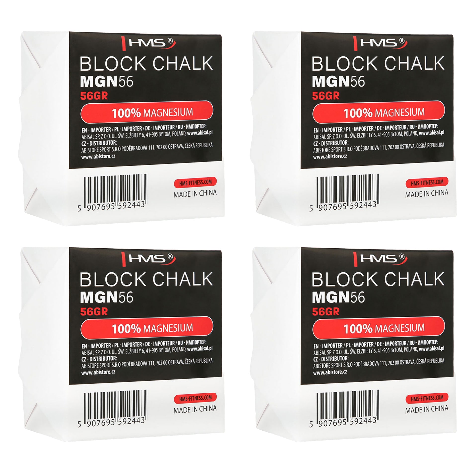 Magnezja w kostce HMS 56 g - 4 szt.