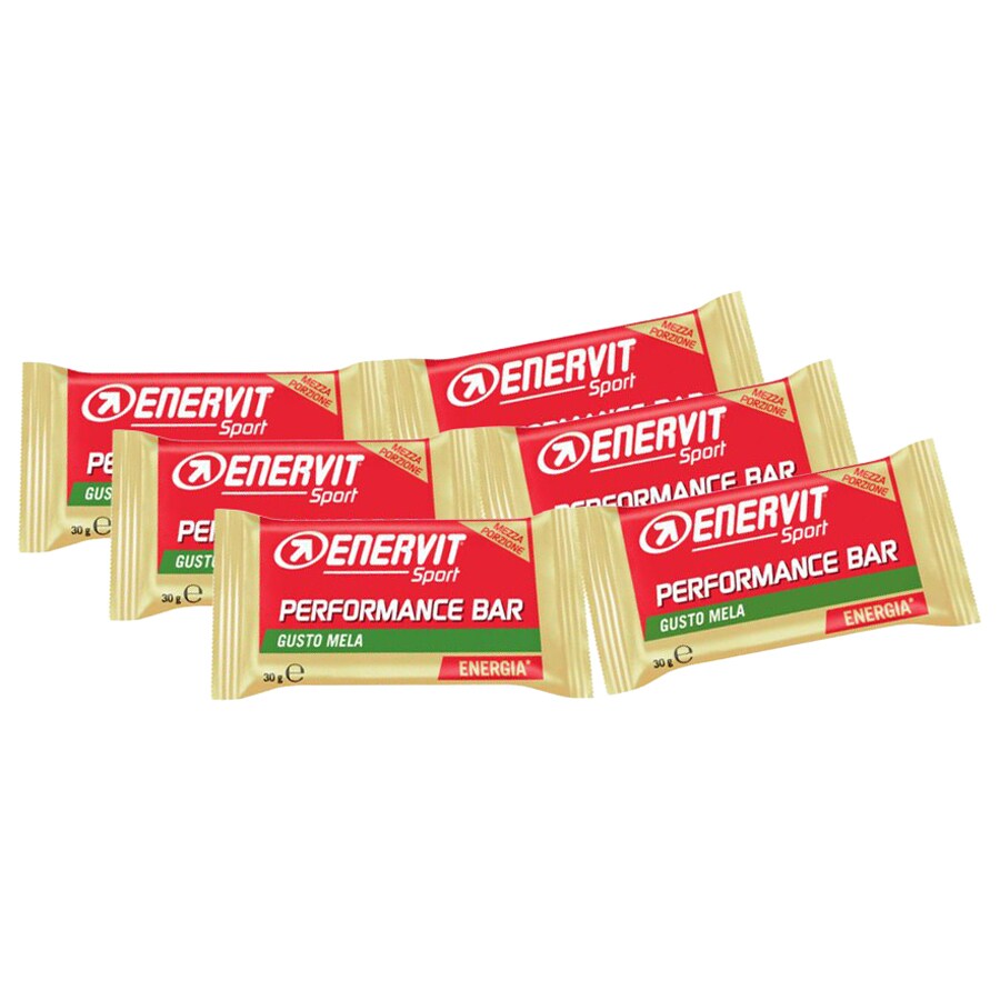Baton energetyczny Enervit Sport Performance 6 x 30 g - jabłkowy