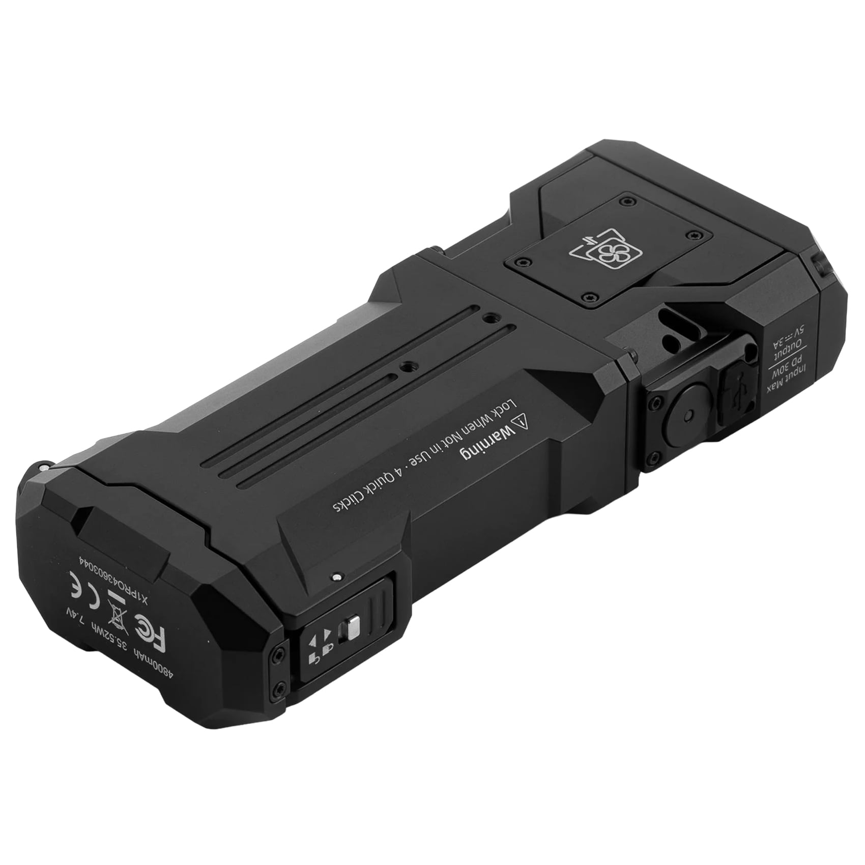 Latarka Wuben X1 Pro Black - 12300 lumenów