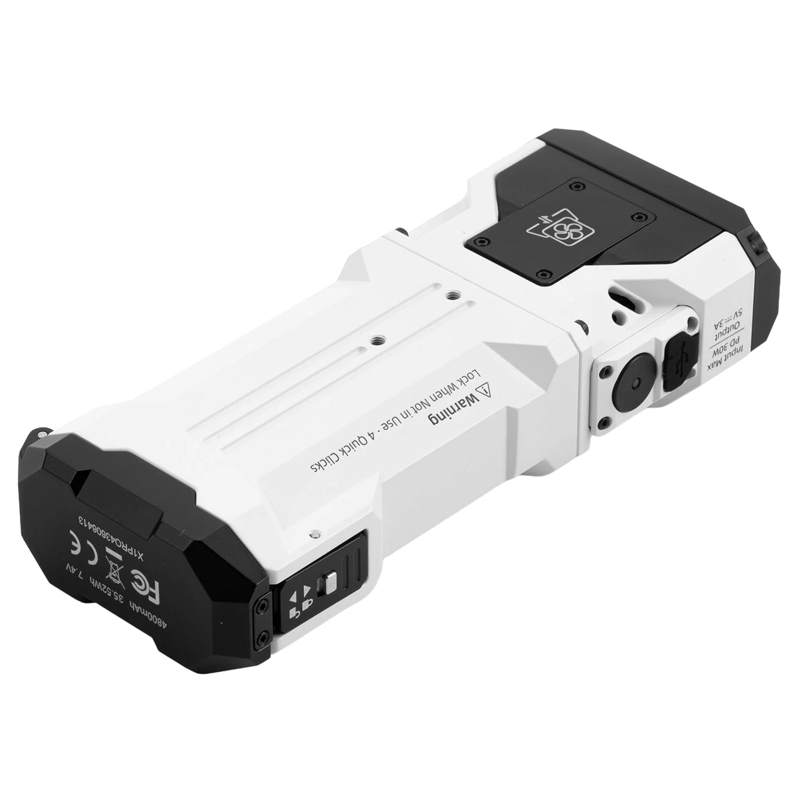Latarka Wuben X1 Pro White z funkcją powerbanku - 12300 lumenów