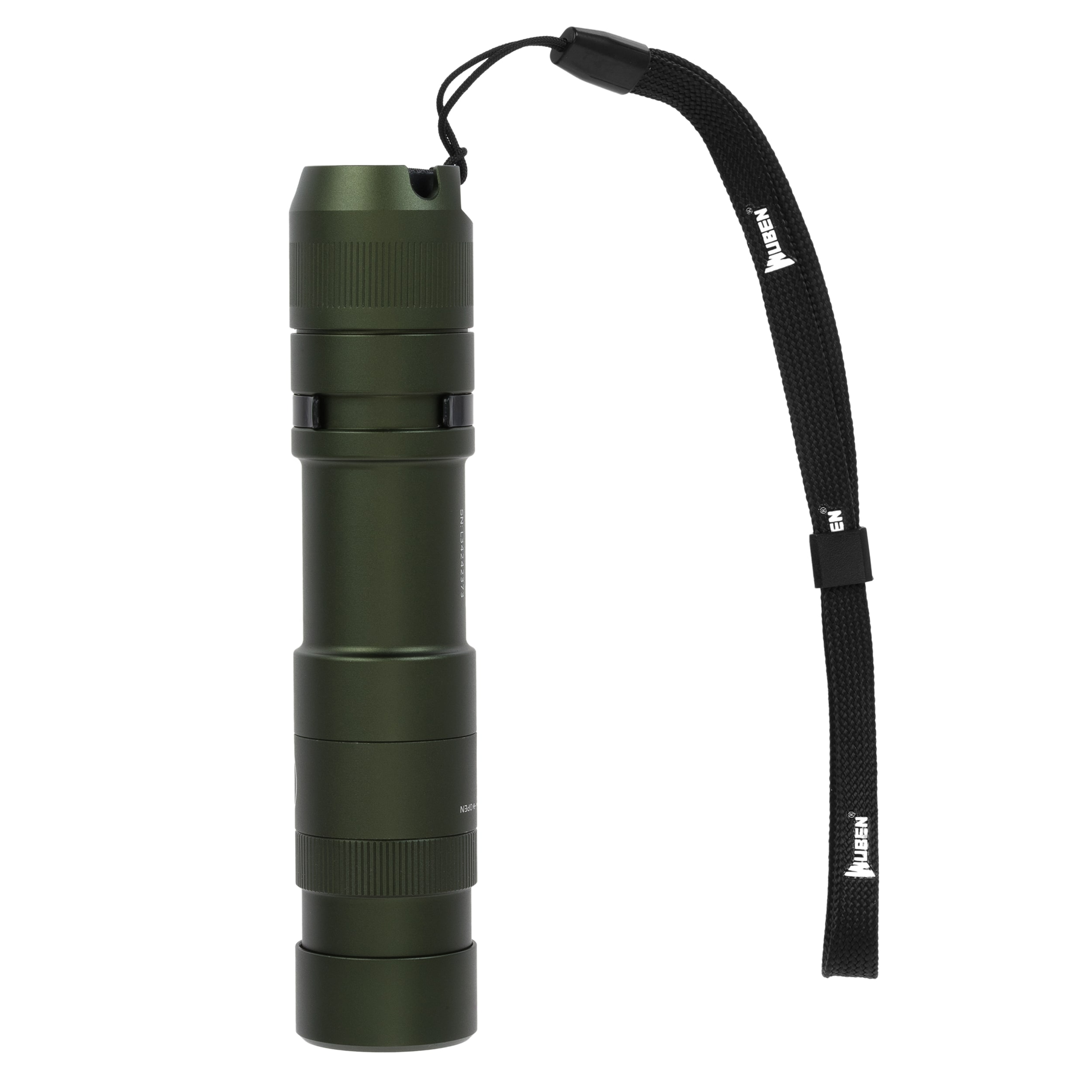 Wuben L3 Army Green Flashlight with powerbank function - 3000 lumens