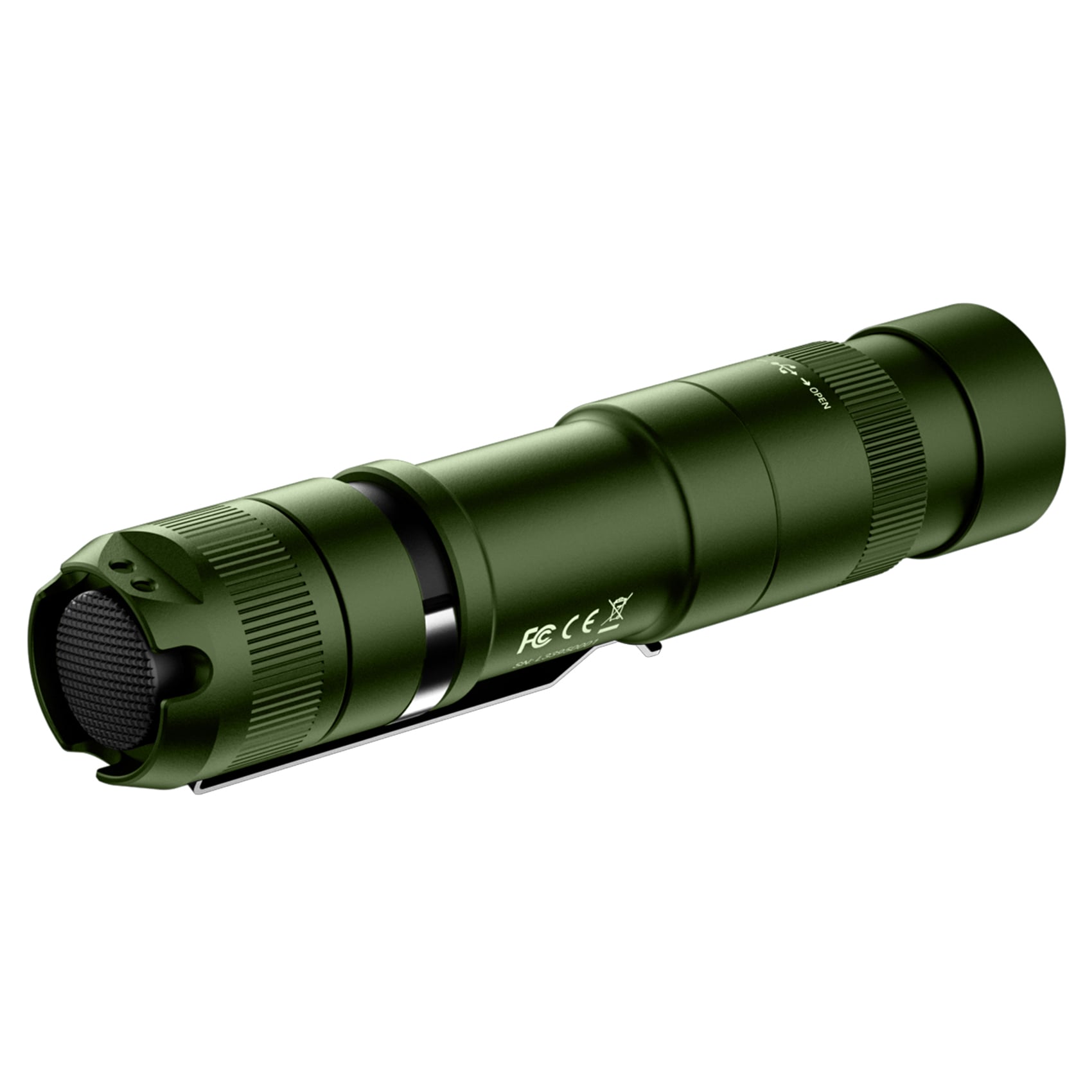 Latarka Wuben L3 Black z funkcją powerbanku Army Green - 3000 lumenów