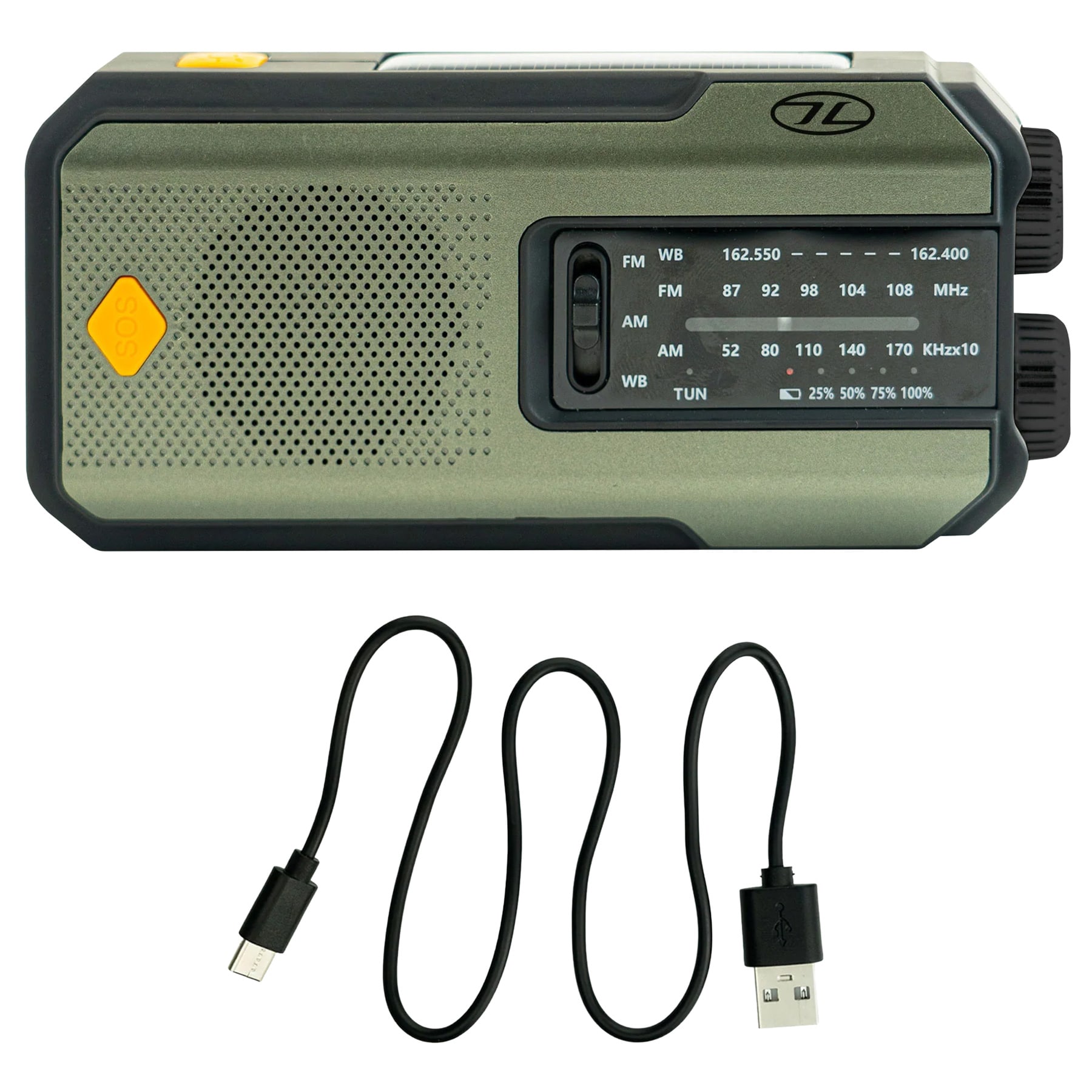 Radio alarmowe Highlander Outdoor Universal Survival Emergency Hub