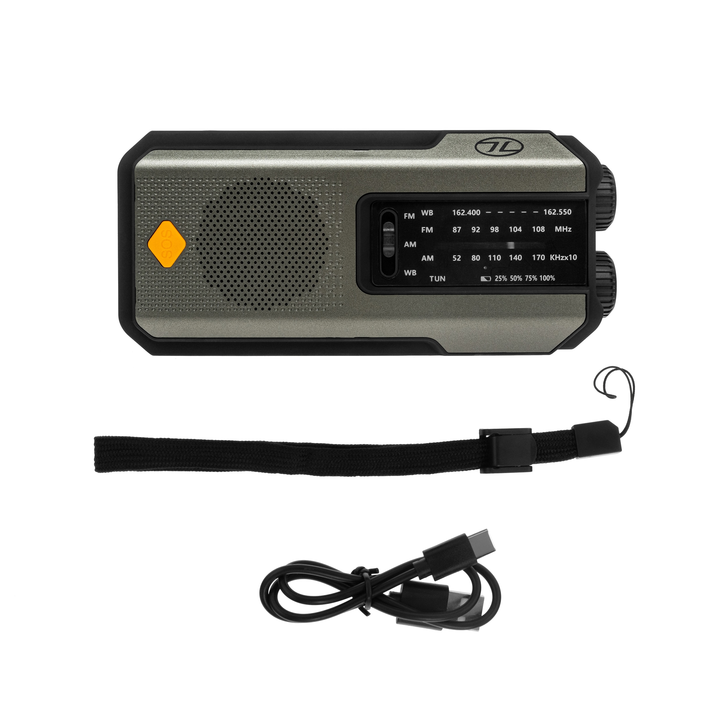 Radio alarmowe Highlander Outdoor Universal Survival Emergency Hub