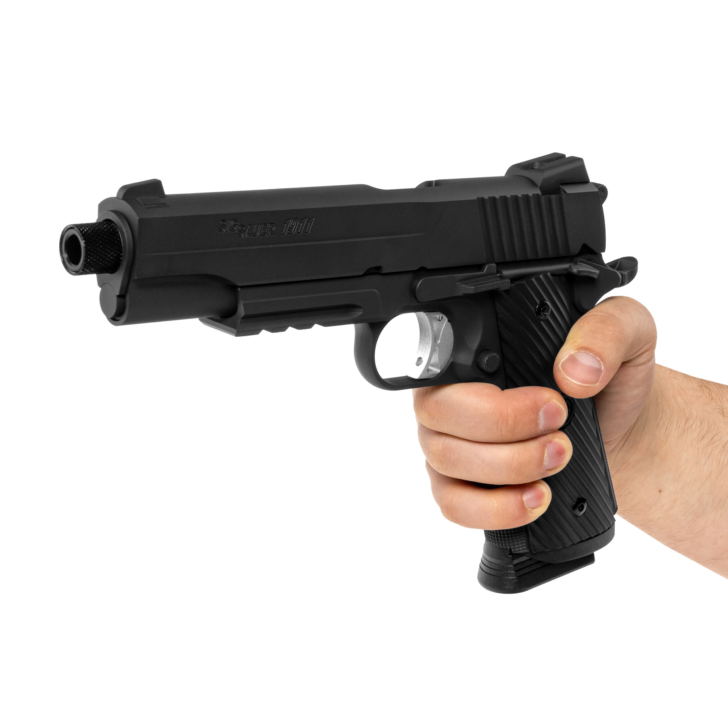 Пневматичний пістолет Sig Sauer 1911 TACOPS 4,5 мм - Black
