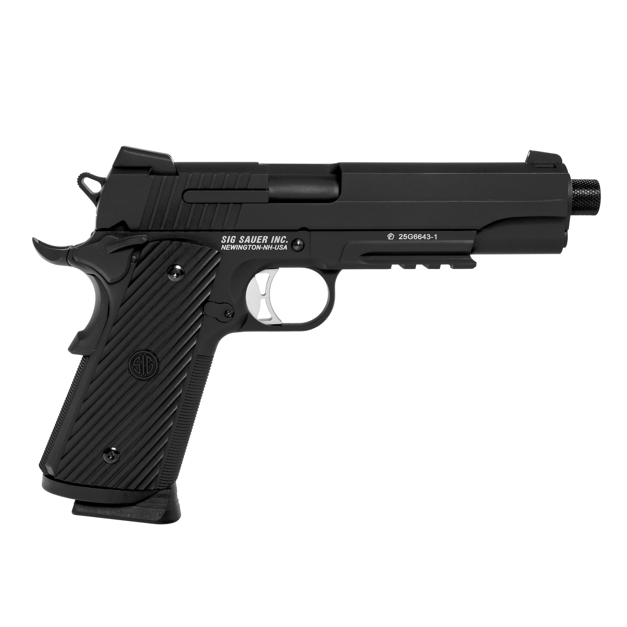 Пневматичний пістолет Sig Sauer 1911 TACOPS 4,5 мм - Black
