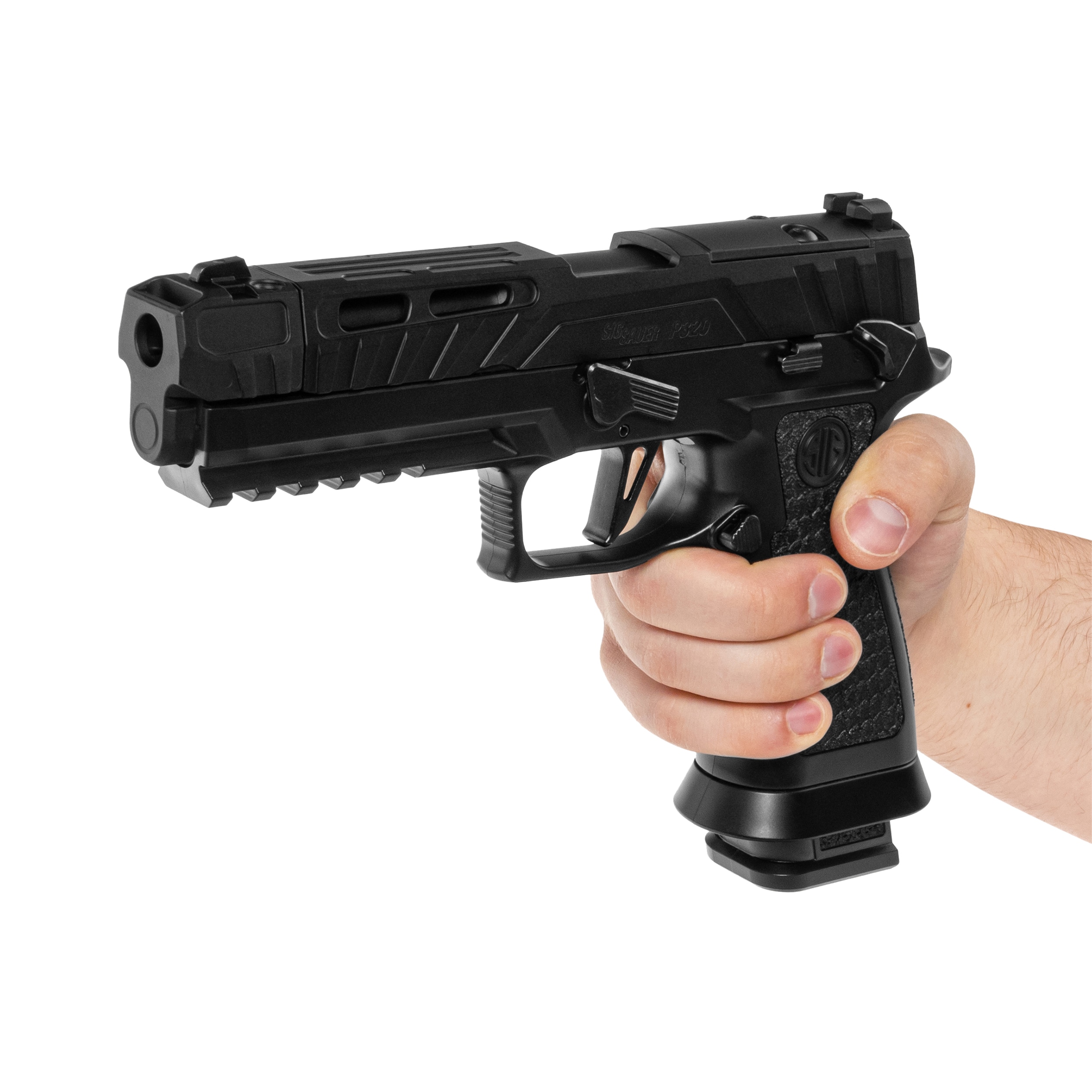 Wiatrówka Sig Sauer P320 Spectre Comp Blackout 4,5 mm - Black