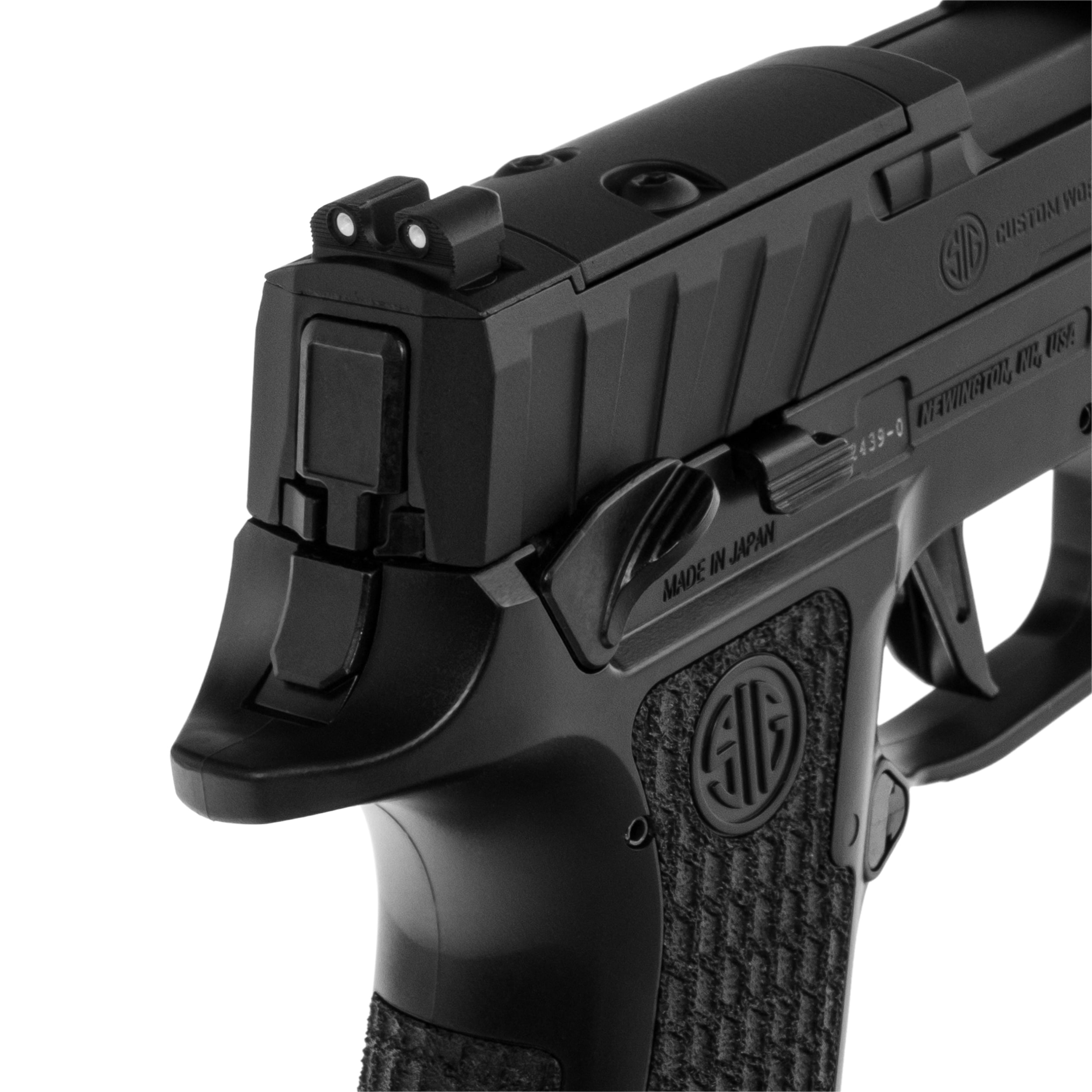 Wiatrówka Sig Sauer P320 Spectre Comp Blackout 4,5 mm - Black