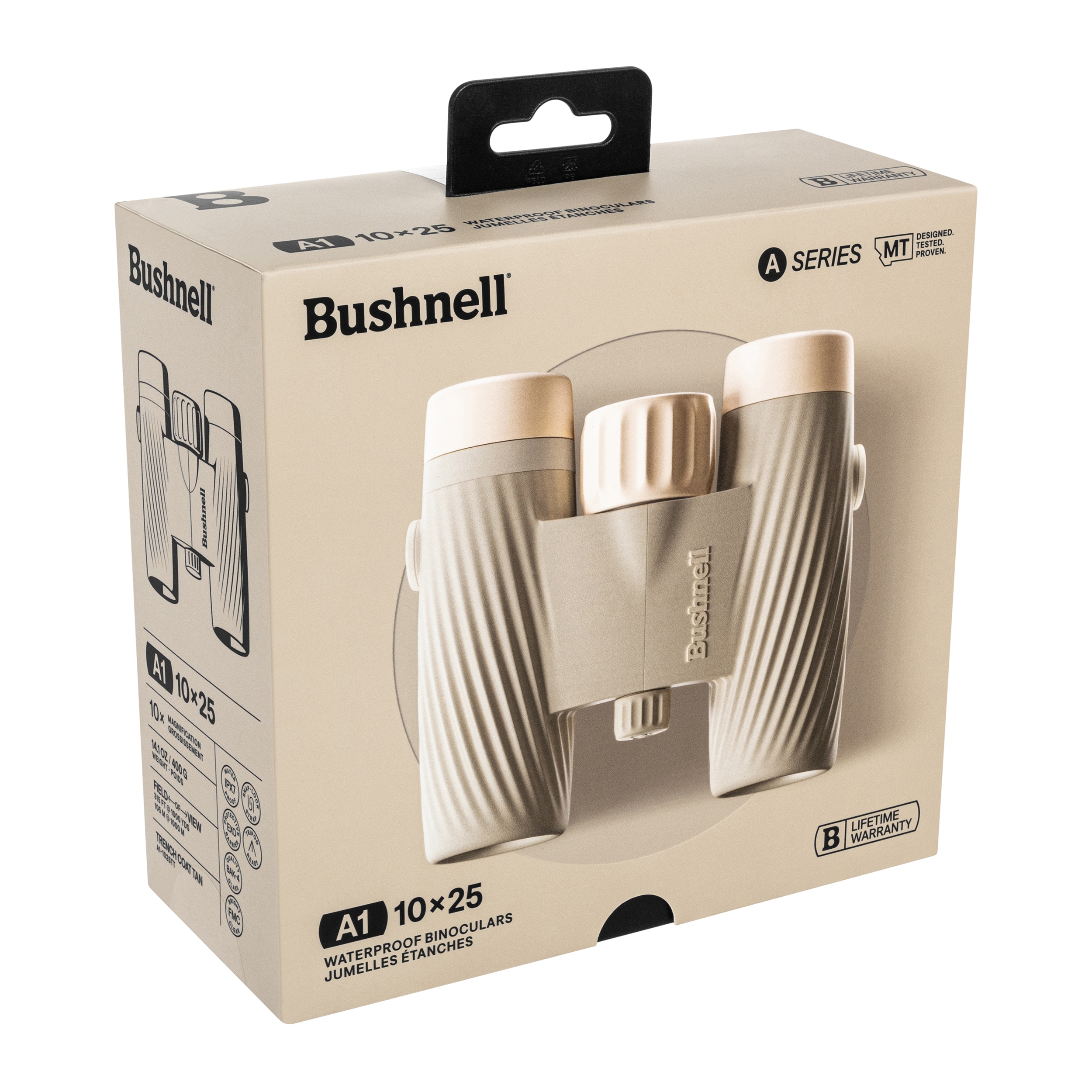 Lornetka Bushnell A1 Compact 10x25 - Trench Tan