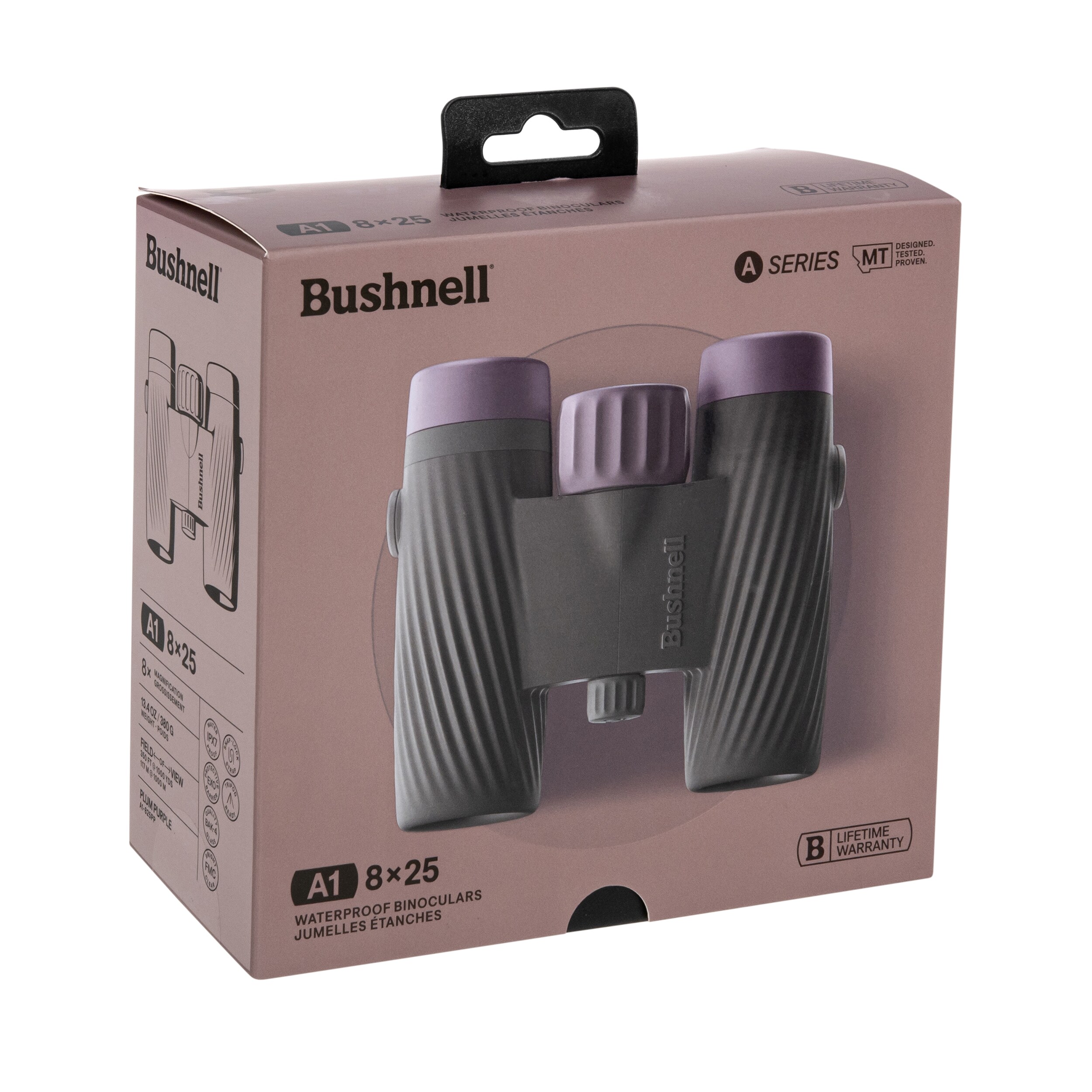 Lornetka Bushnell A1 Compact 8x25 - Plum Purple