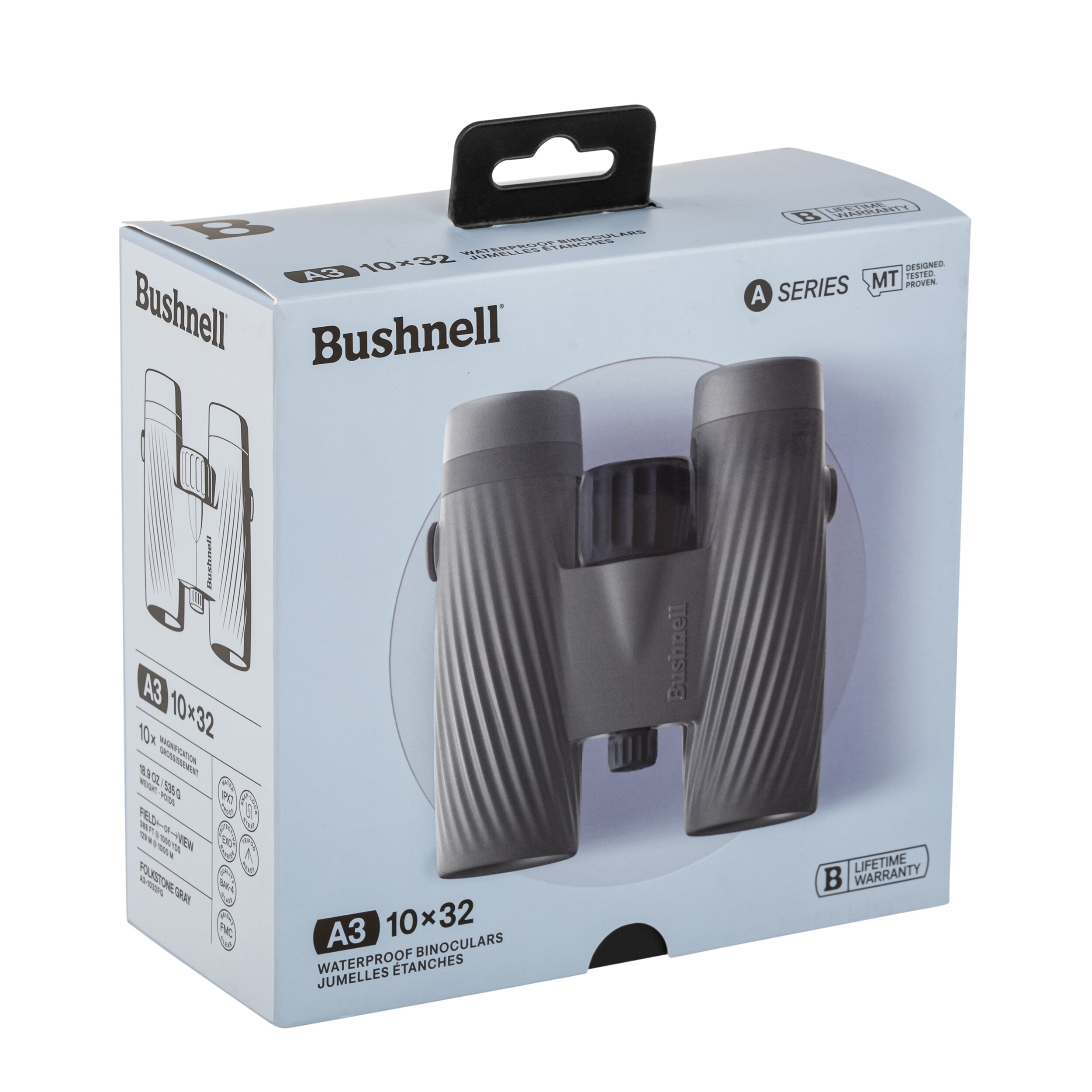 Lornetka Bushnell A3 Mid-Size 10x32 - Folkstone Gray