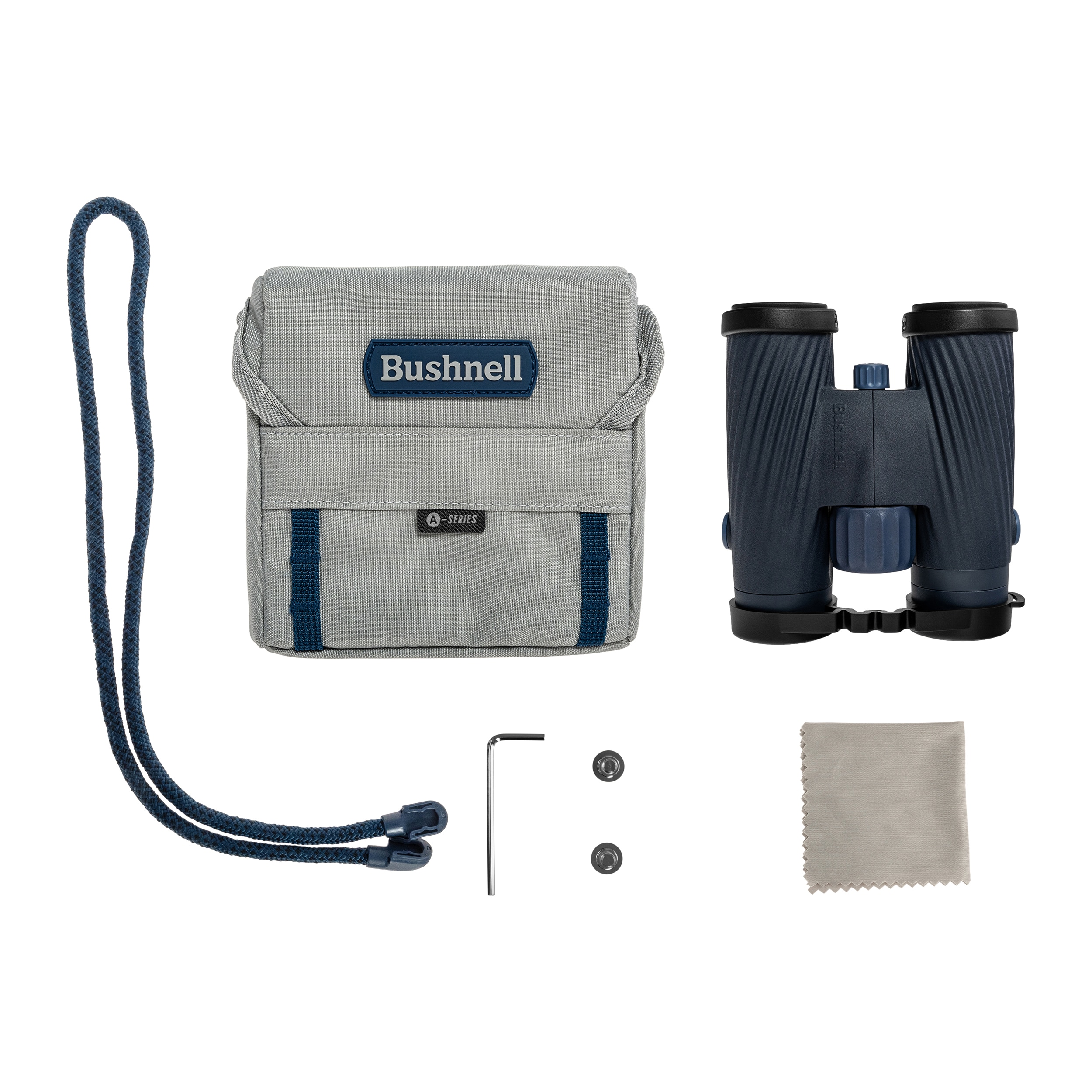 Lornetka Bushnell A3 Mid-Size 8x32 - Sky Captain Blue