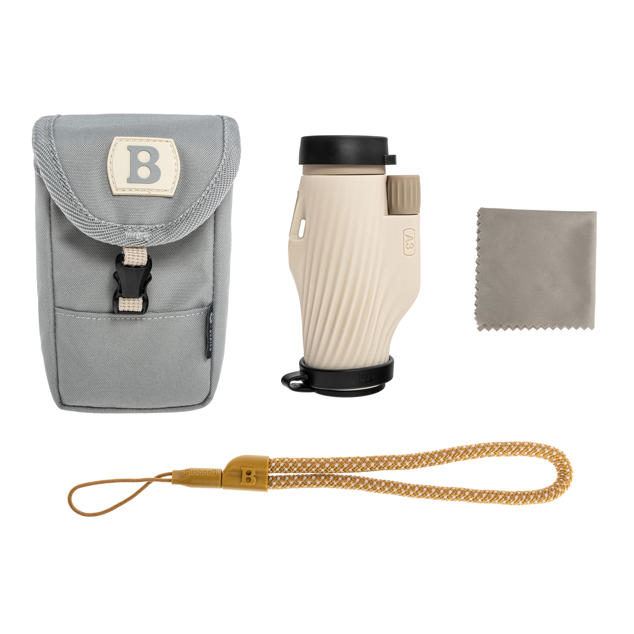 Bushnell A3 10x32 Monocular - Oyster Clay