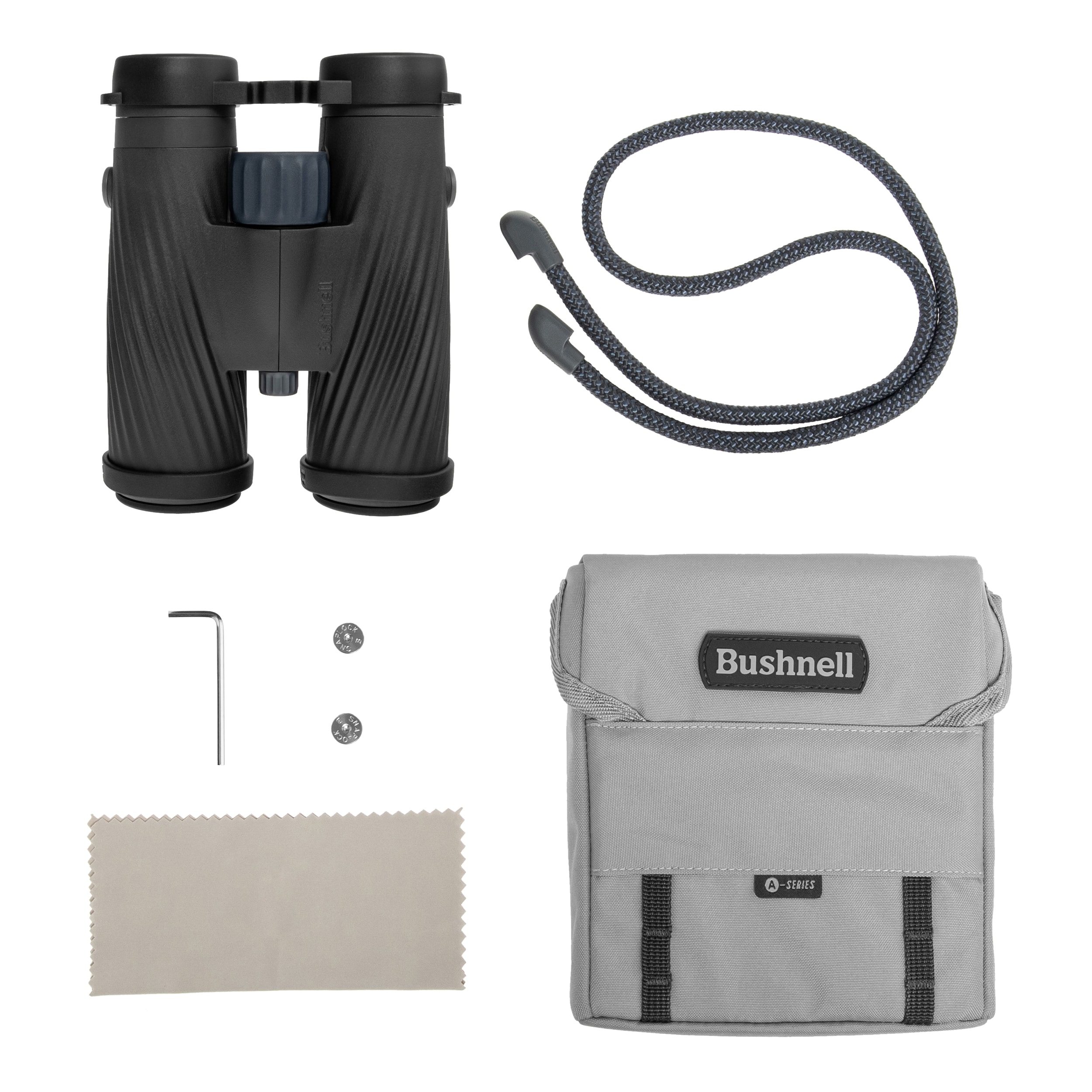 Bushnell A5 Full-Size 8x42 Binoculars - Onyx Black