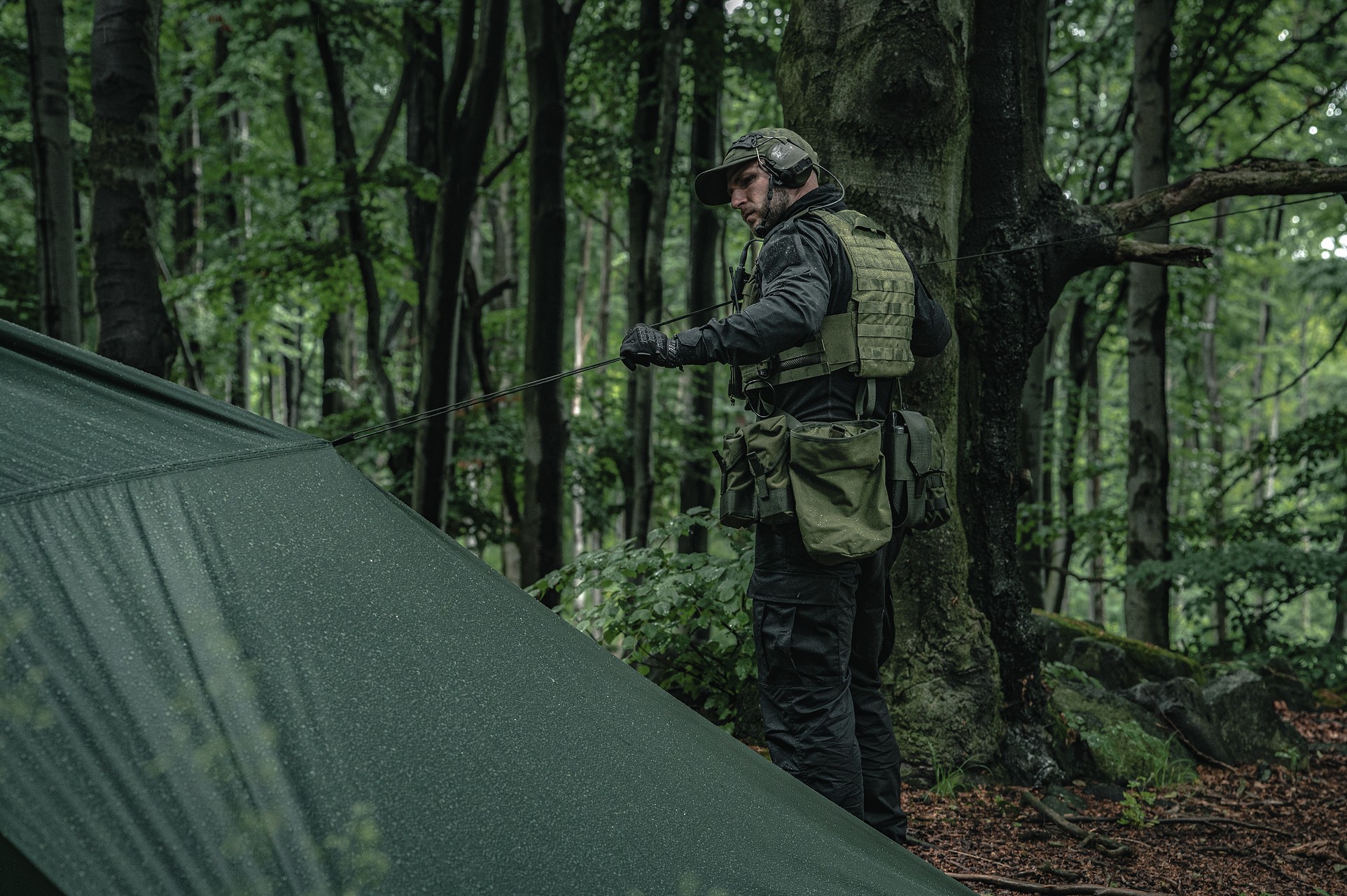 Тент Savotta Laavu Tarp - Green