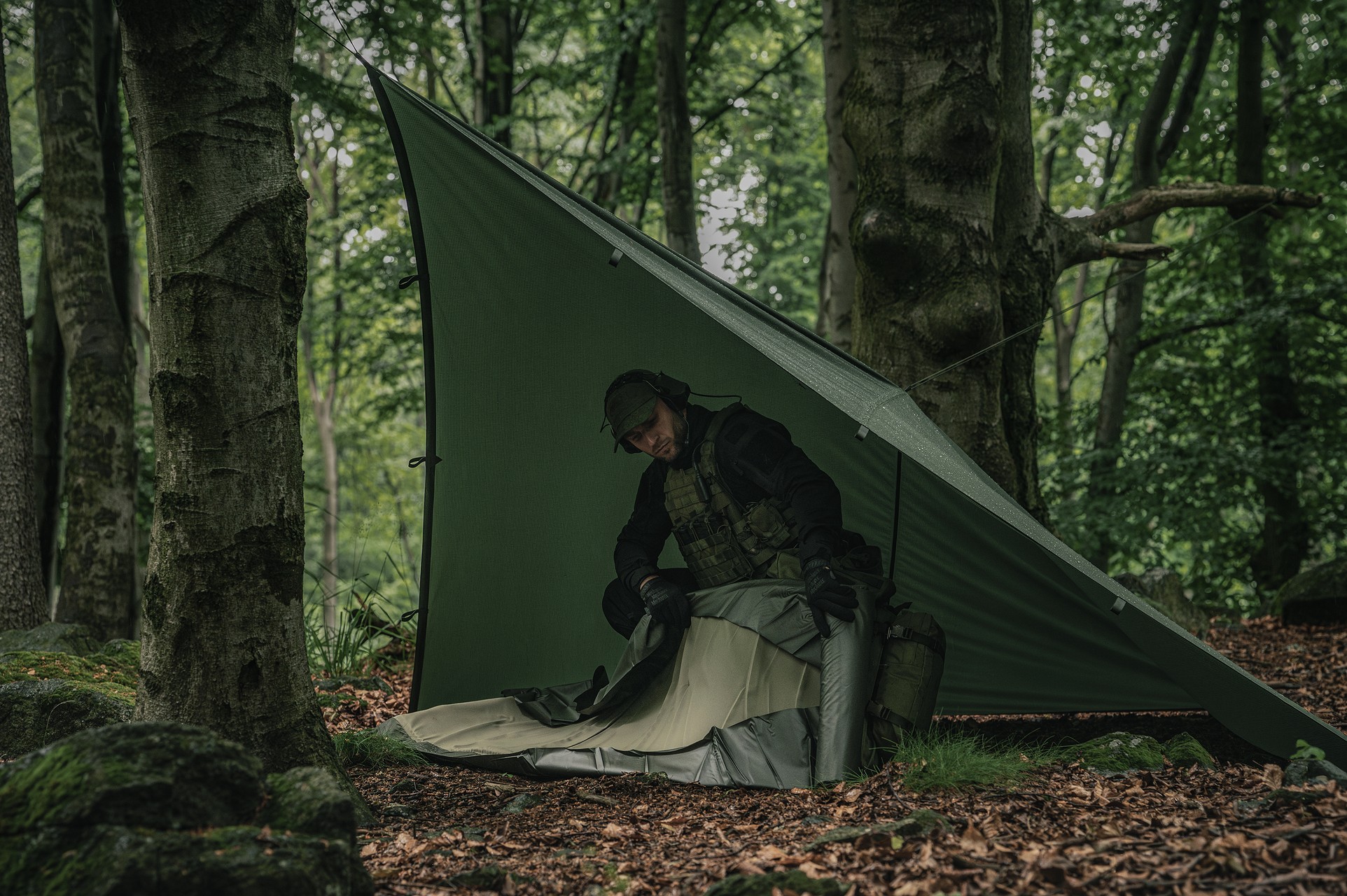 Тент Savotta Laavu Tarp - Green