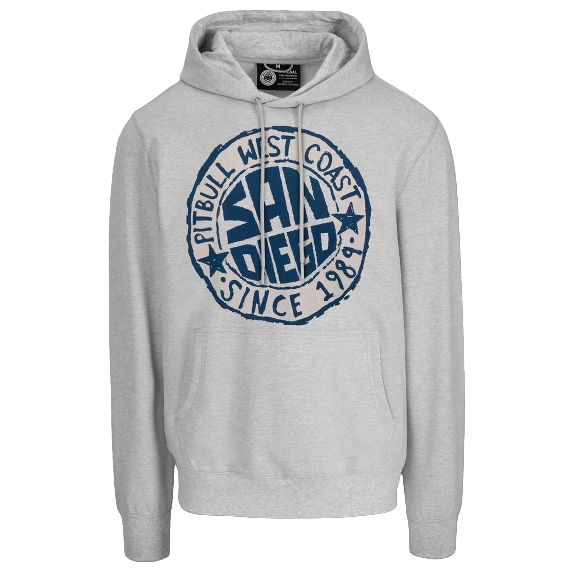 Bluza Pitbull San Diego Sun Hooded - Grey Melange