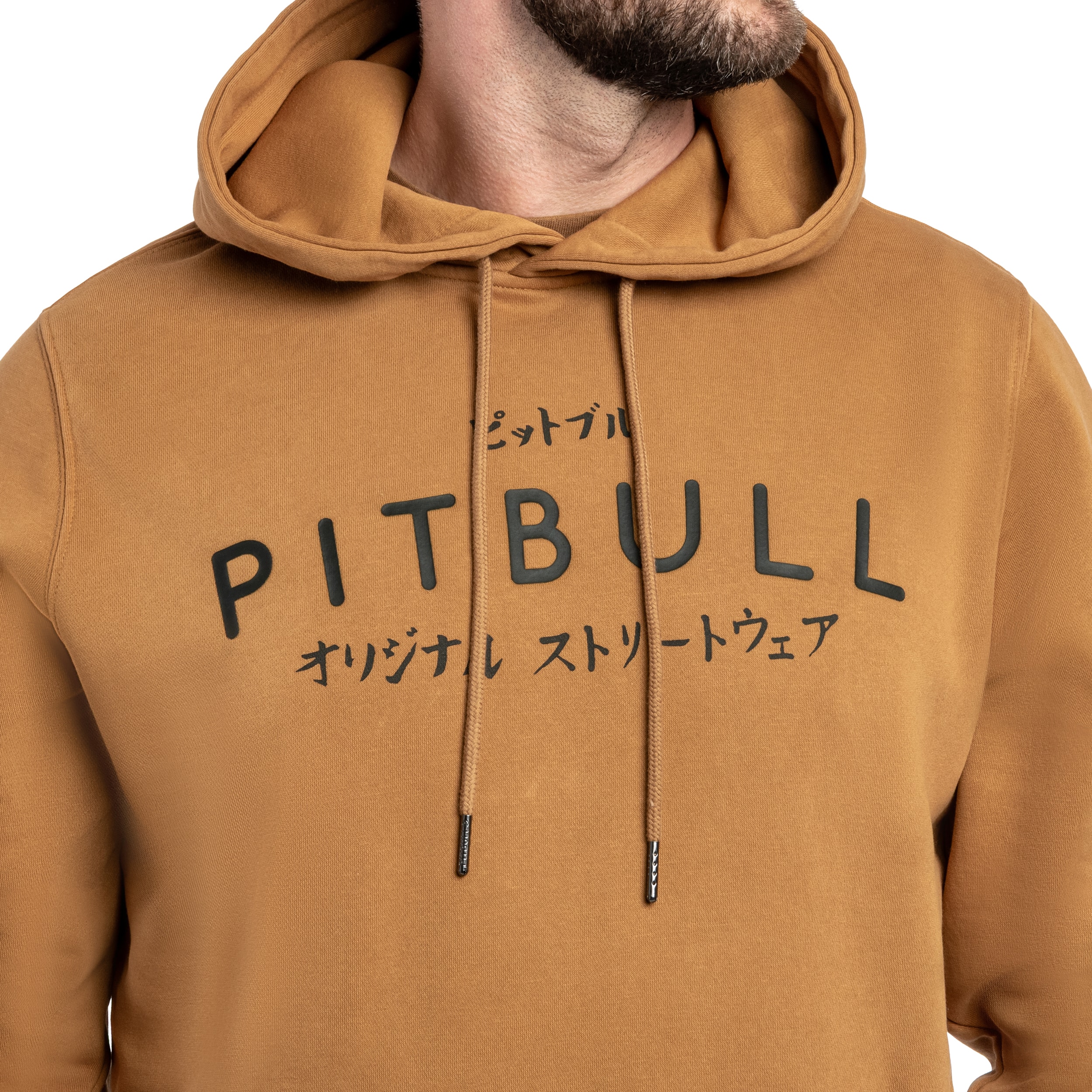 Pitbull Washed MT Fuji Hooded Sweatshirt - Yellow