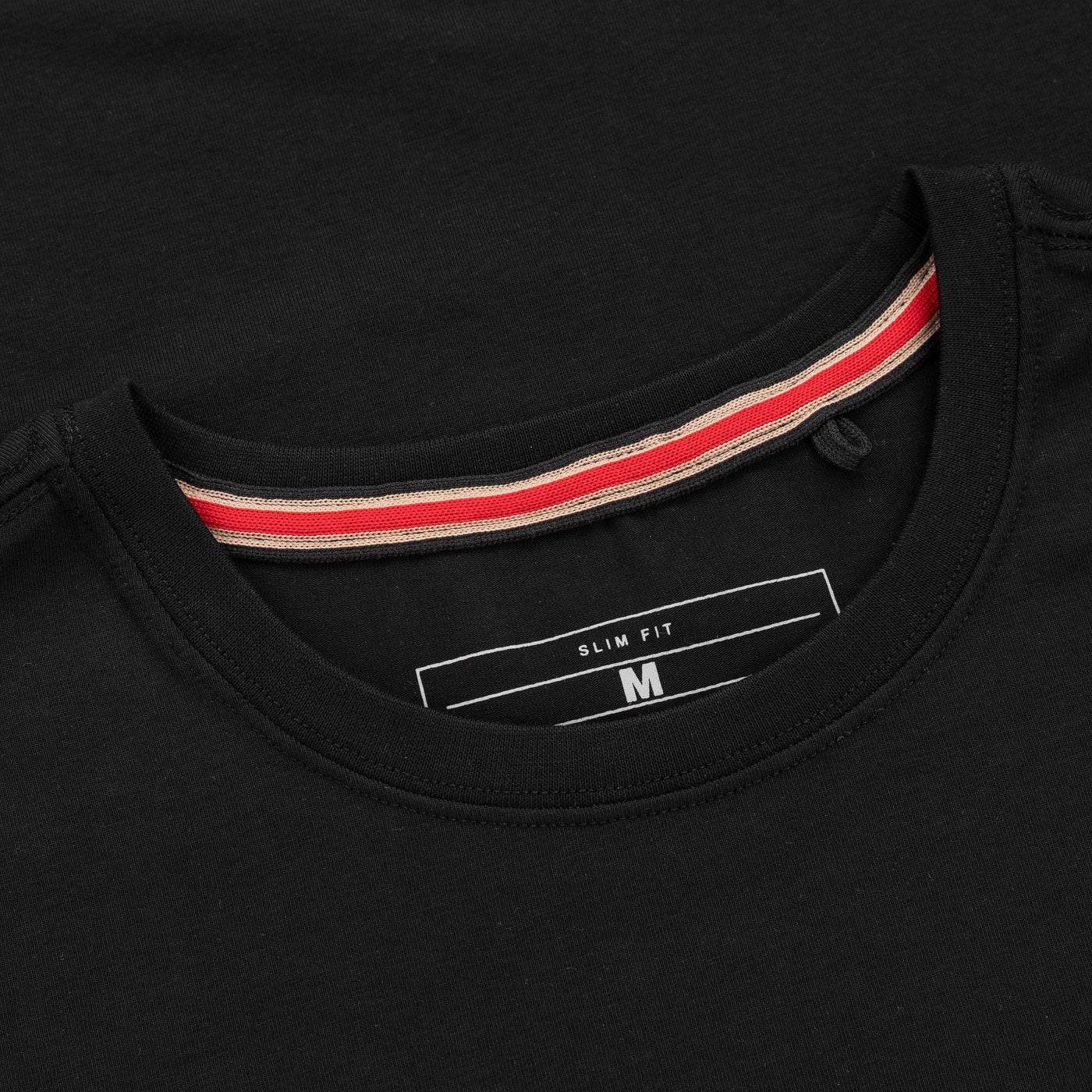 Koszulka T-shirt Pitbull Slim Fit USA Cal - Black