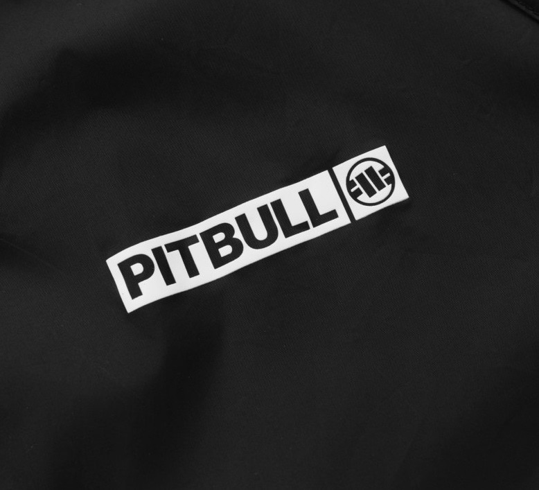 Kurtka Pitbull Athletic Logo II Hooded - Black