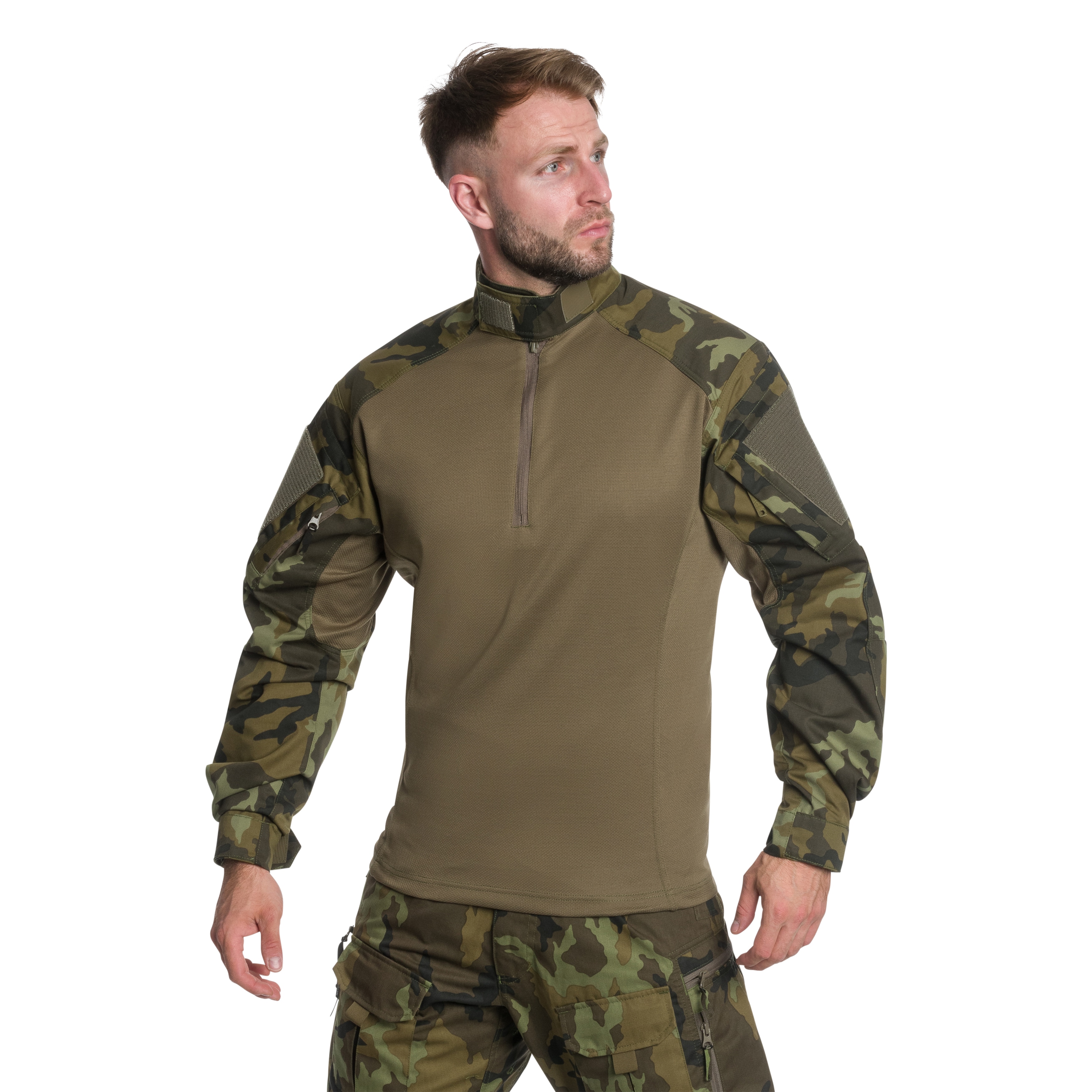 Red Dot One Combat Shirt Alpha UBACS - M95 CZ Camo